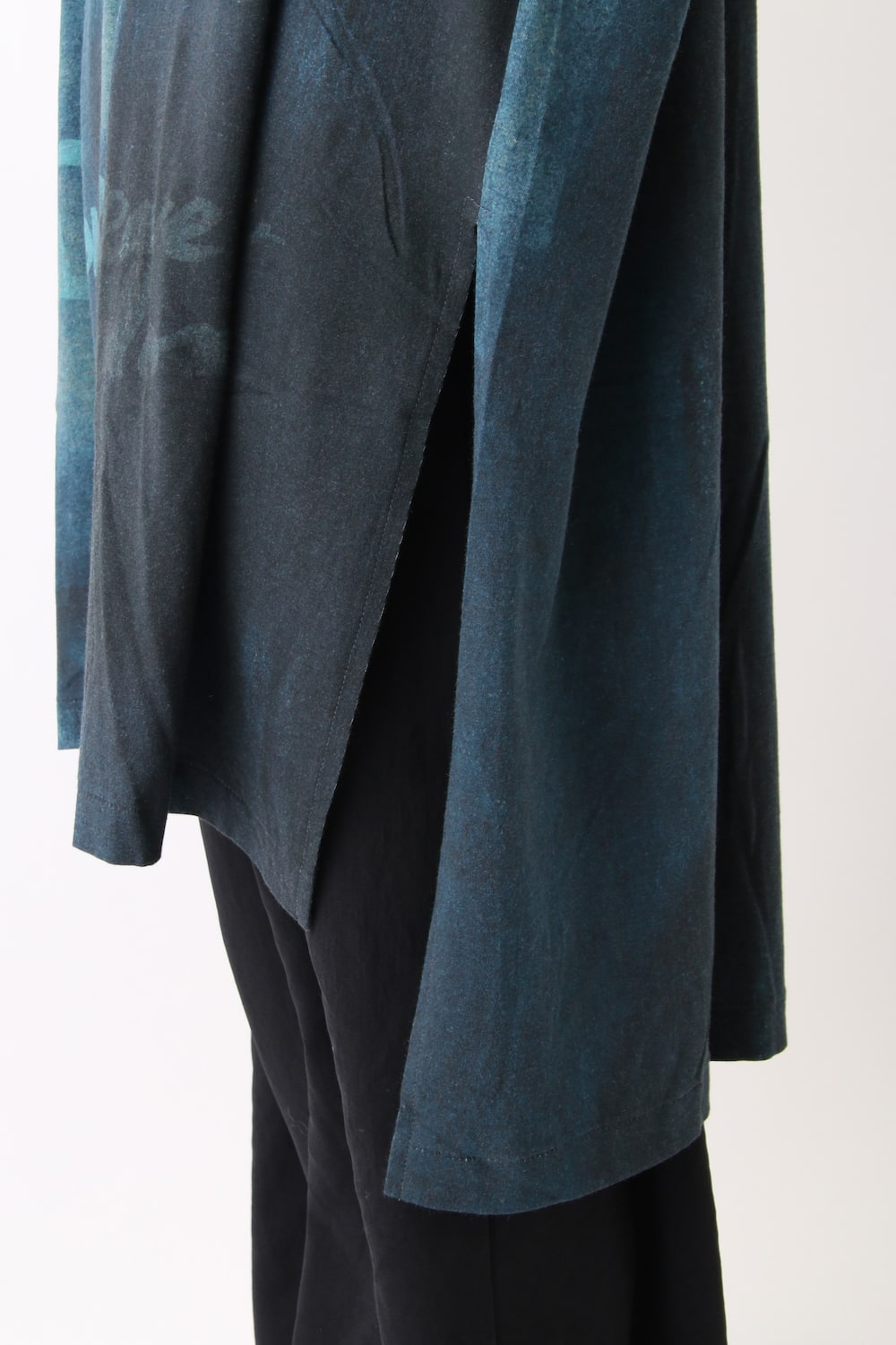 Print Oversized Round Neck Long Sleeve (Kagero)