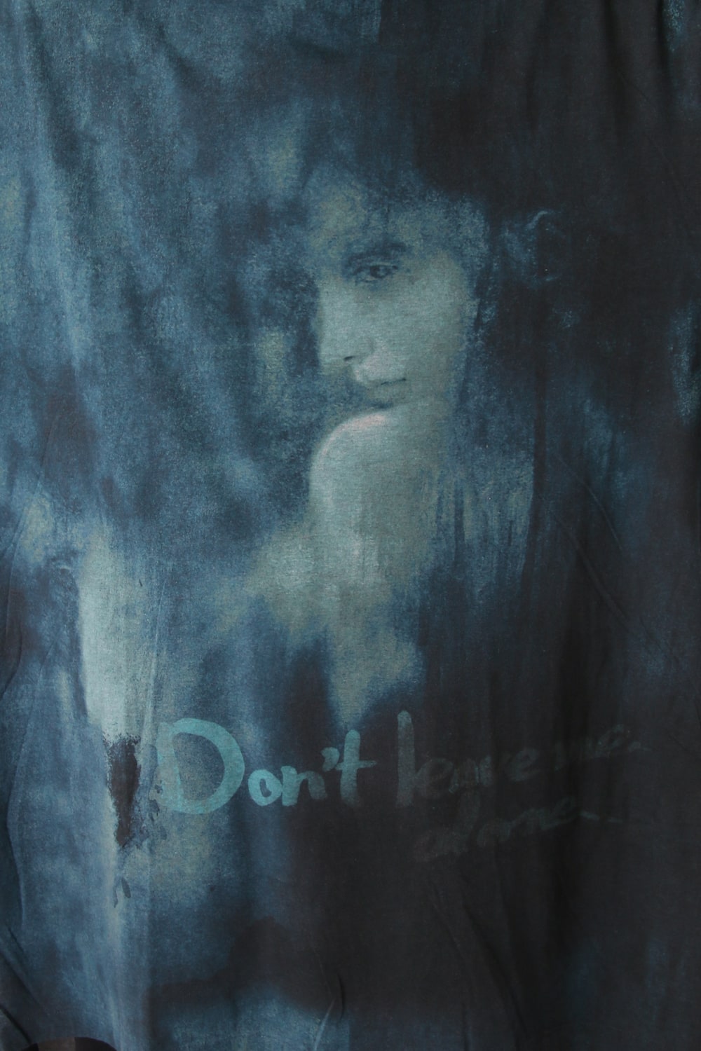 Print Oversized Round Neck Long Sleeve (Kagero)