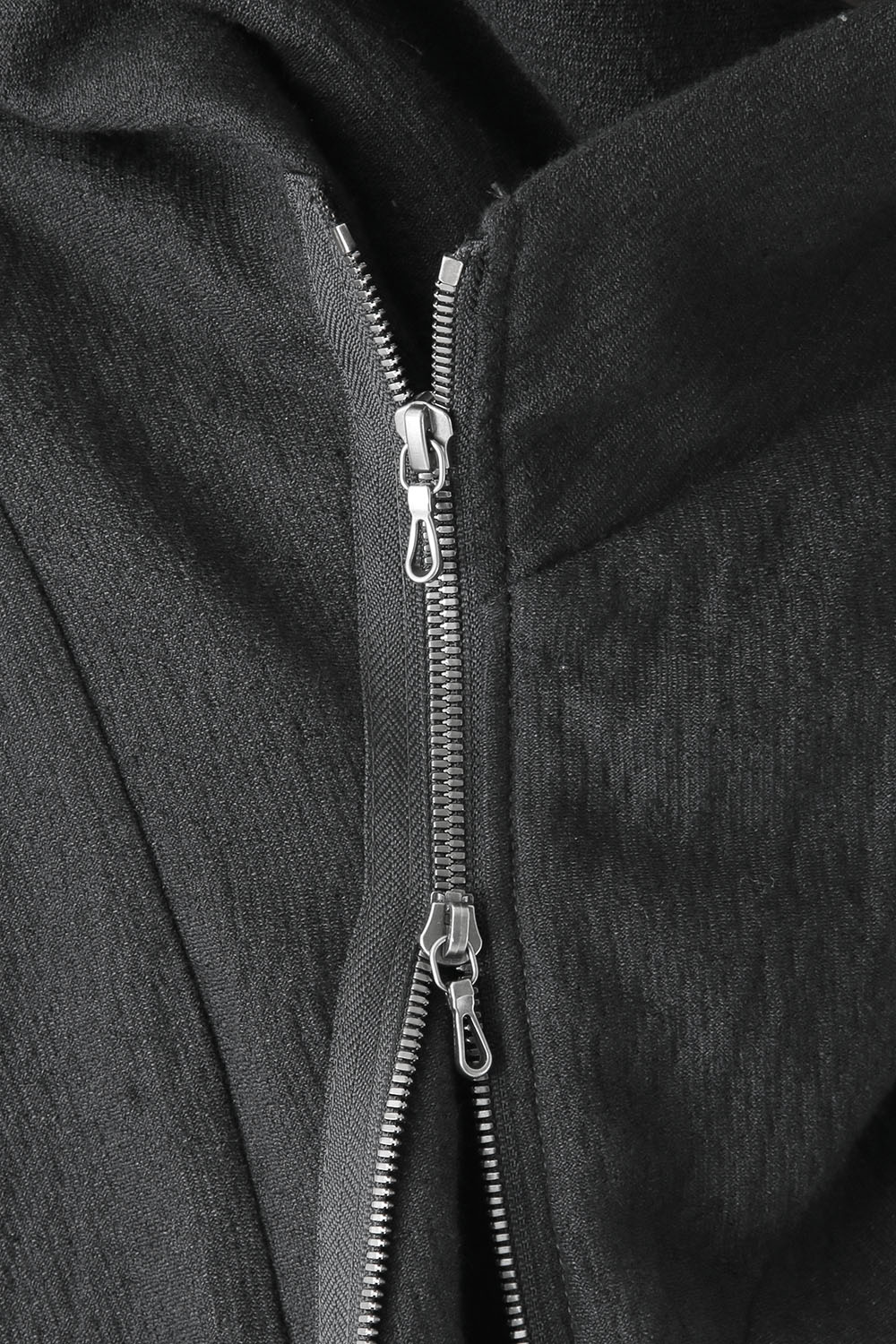 GEOMETRIC HOODED JACKET