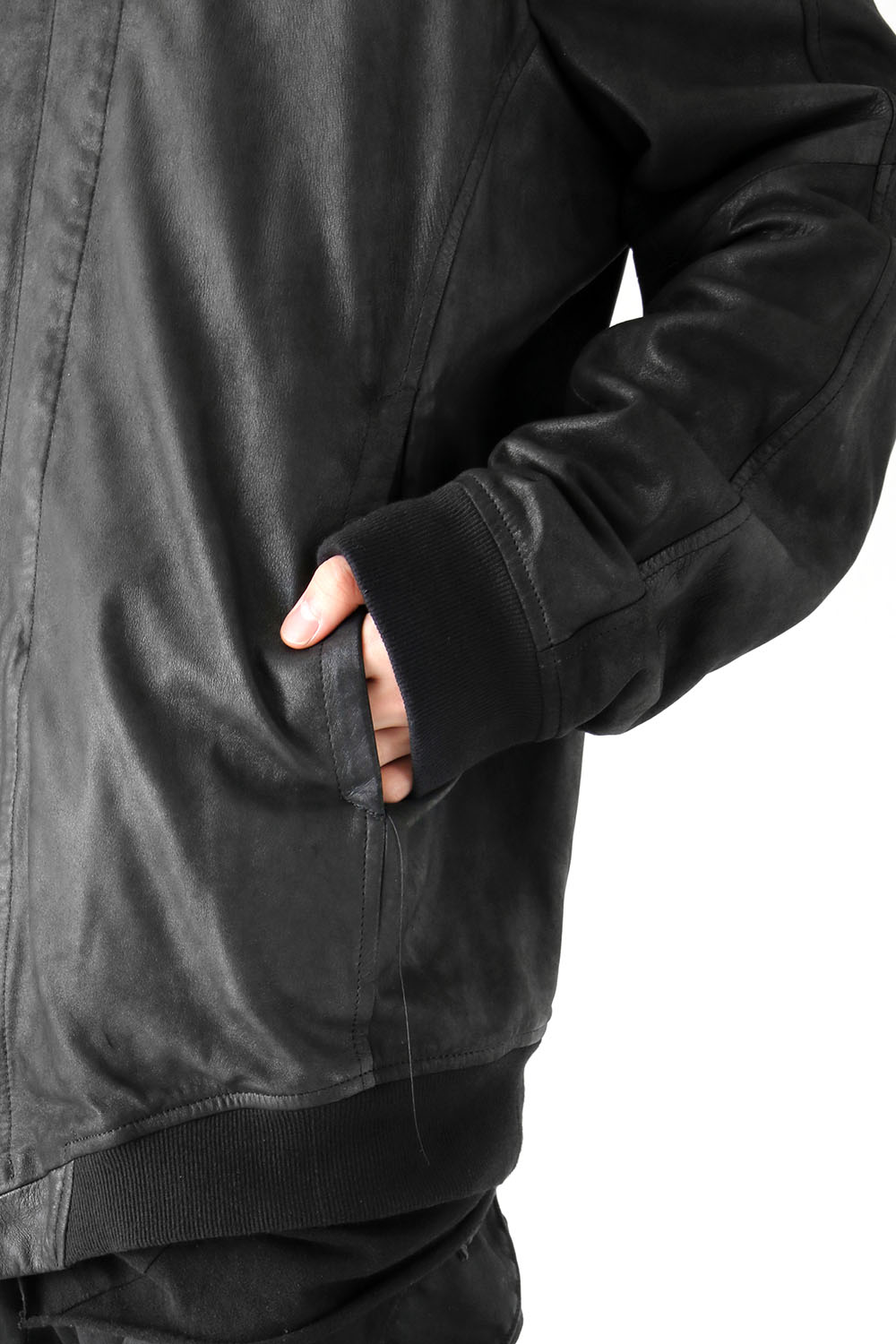 SEAMED BOMBER JACKET