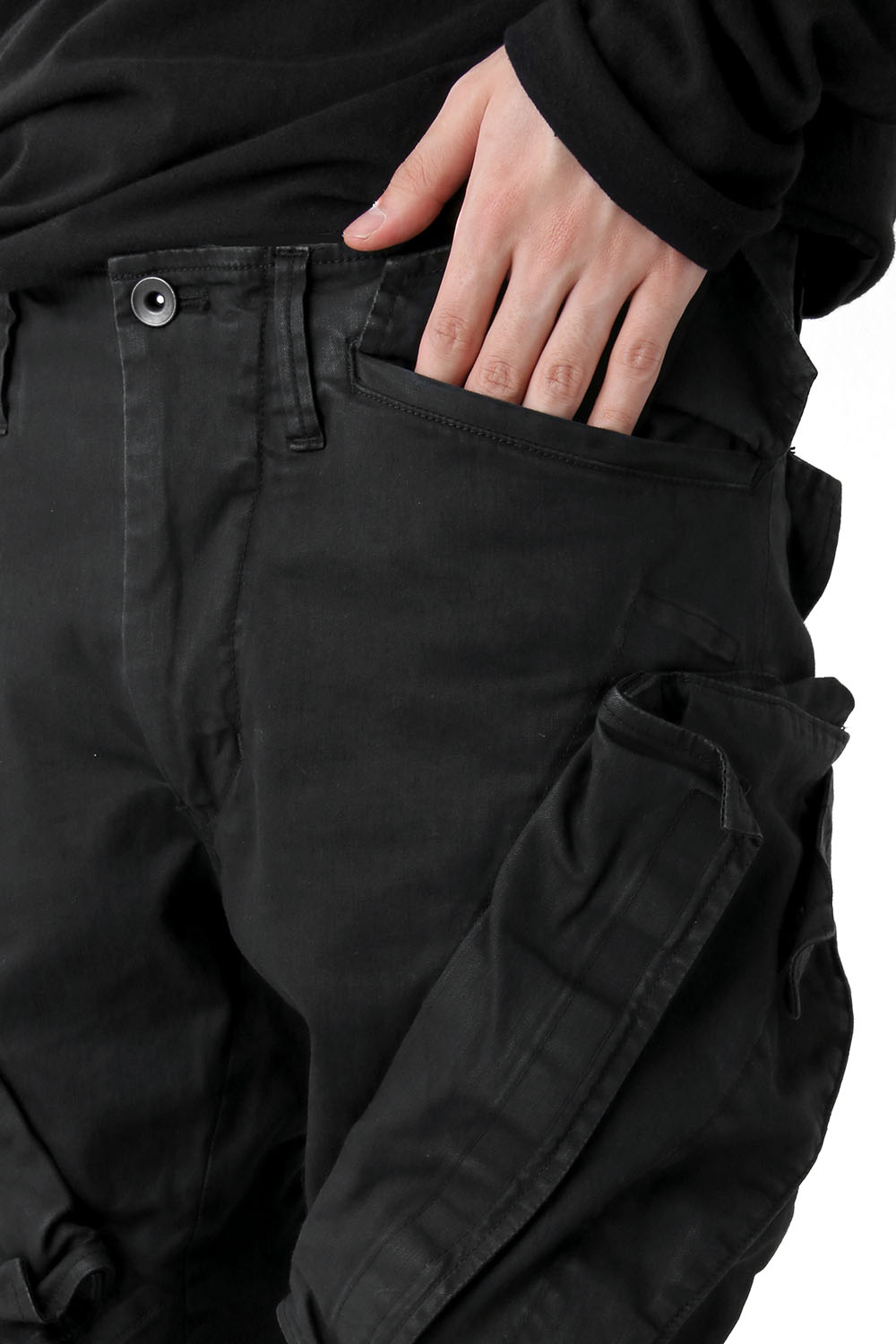 VERTICAL GASMASK CARGO PANTS