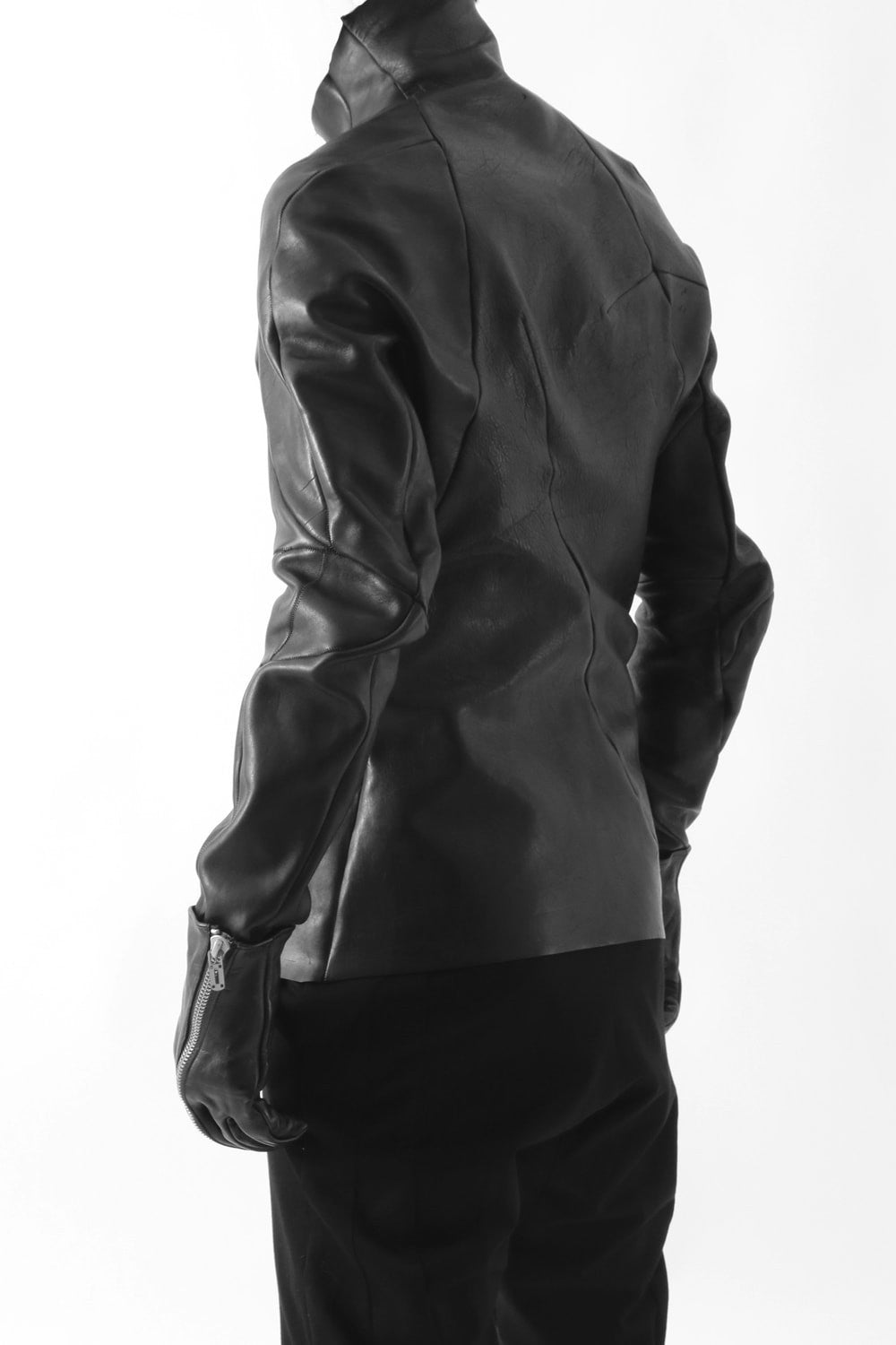 Horse Leather Zip Gloves 