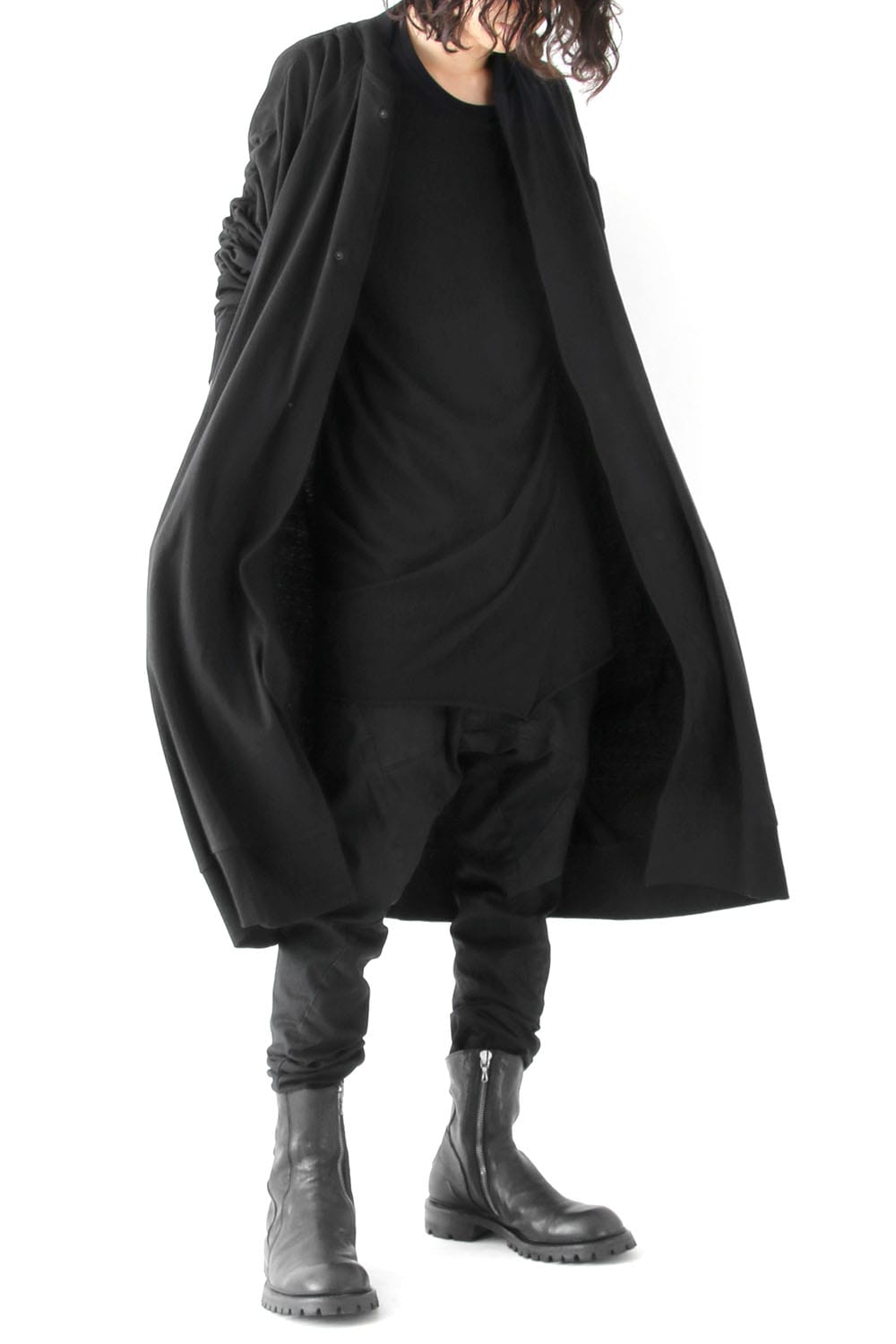 SEAMED FRONT CROTCH PANTS