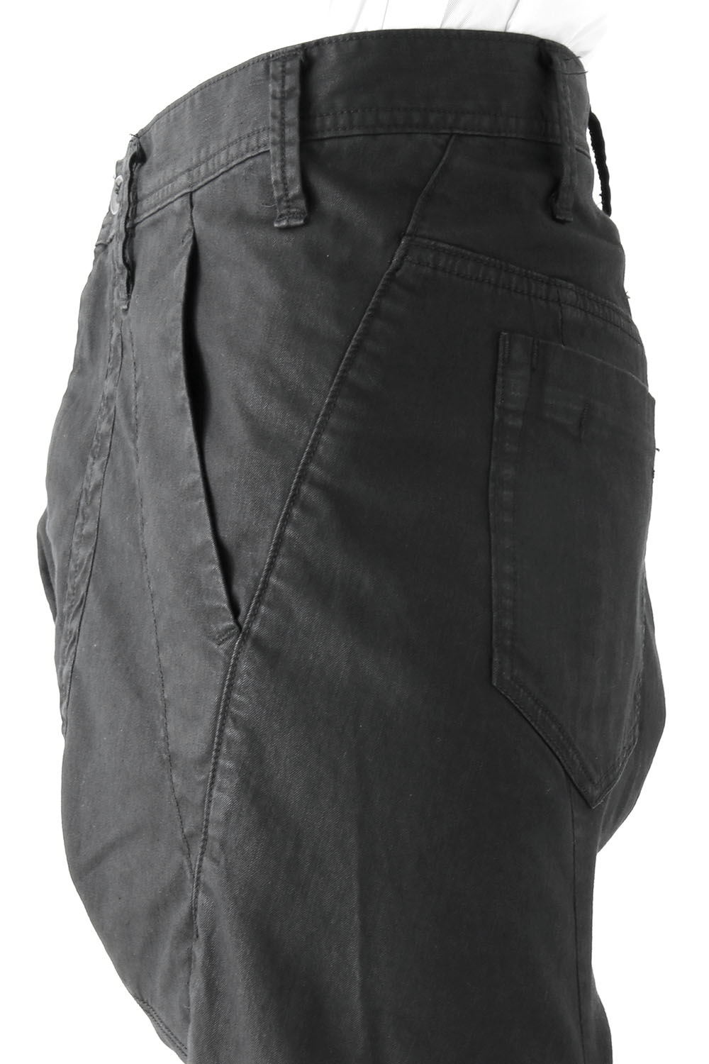 SEAMED FRONT CROTCH PANTS