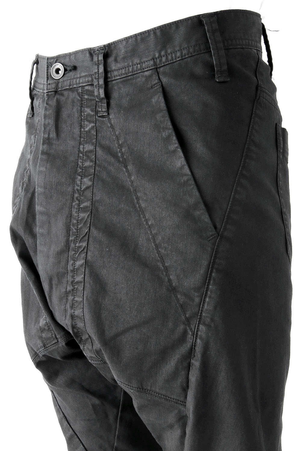 SEAMED FRONT CROTCH PANTS