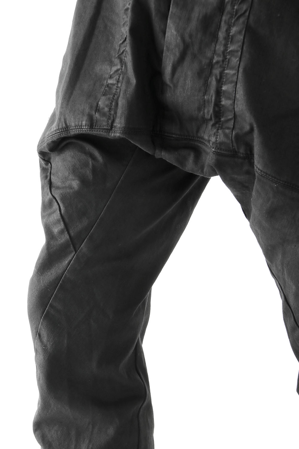 SEAMED FRONT CROTCH PANTS