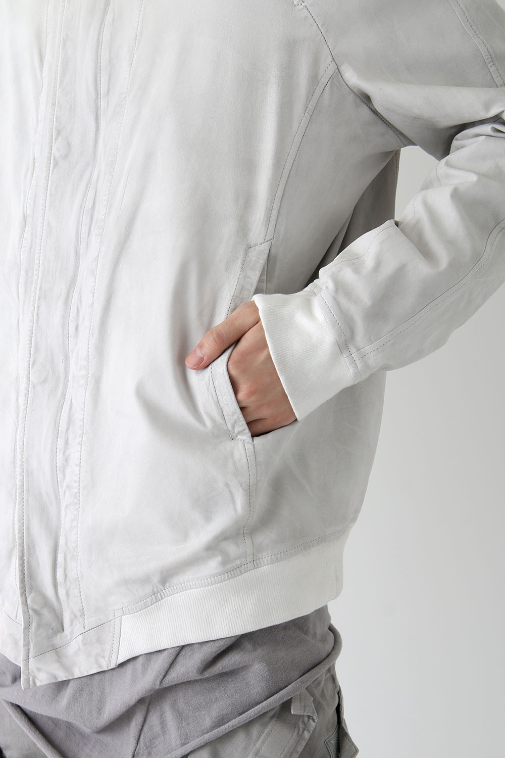 SEAMED BOMBER JACKET