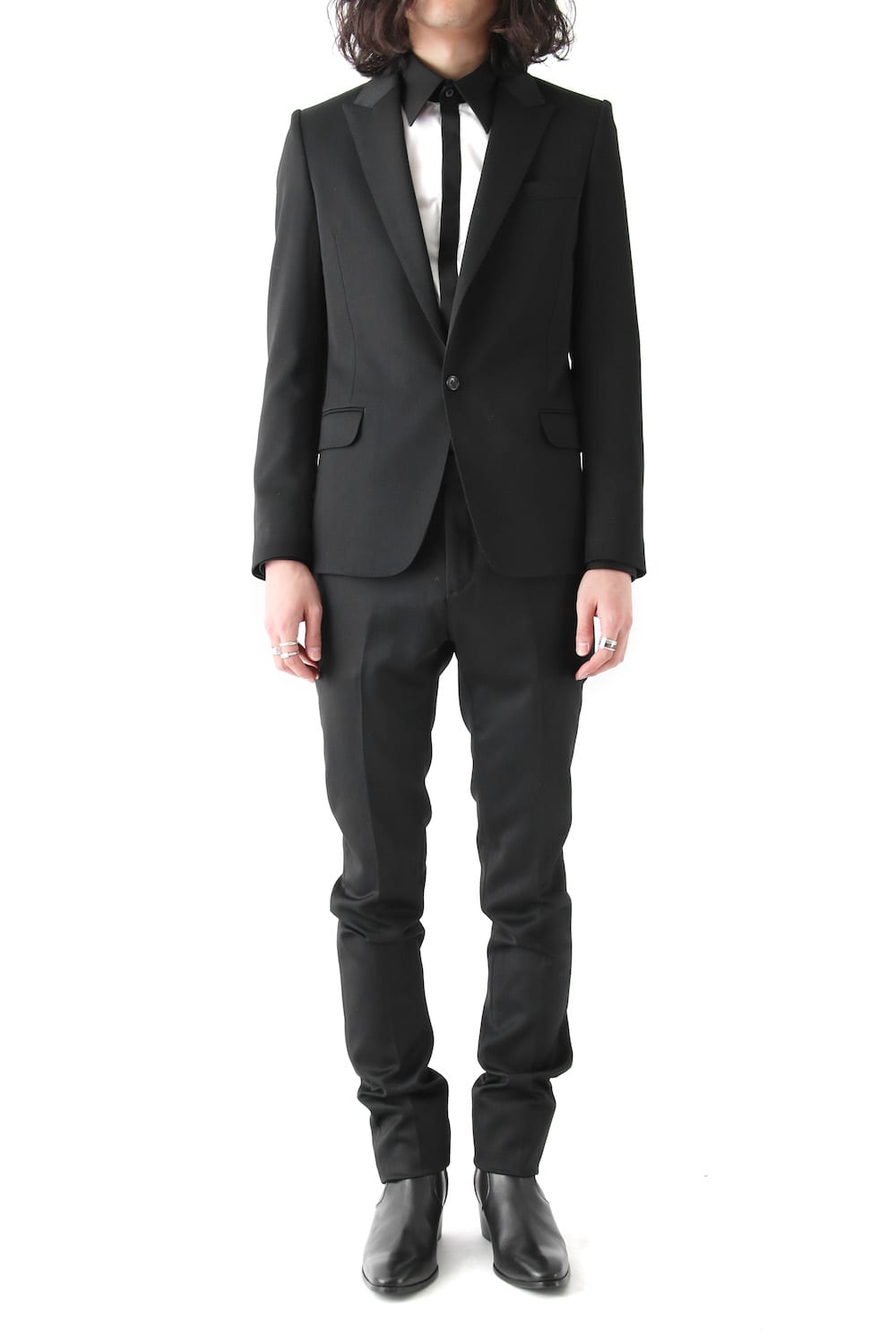 Tuxedo Cloth Stretch 1B Jacket