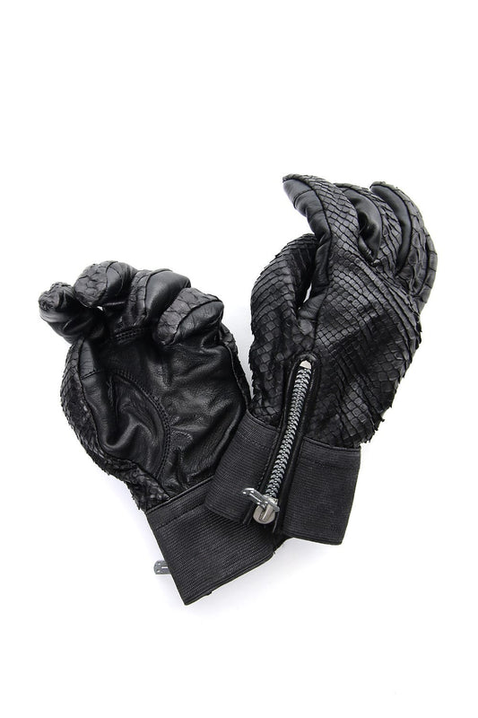 Python×Horse leather glove