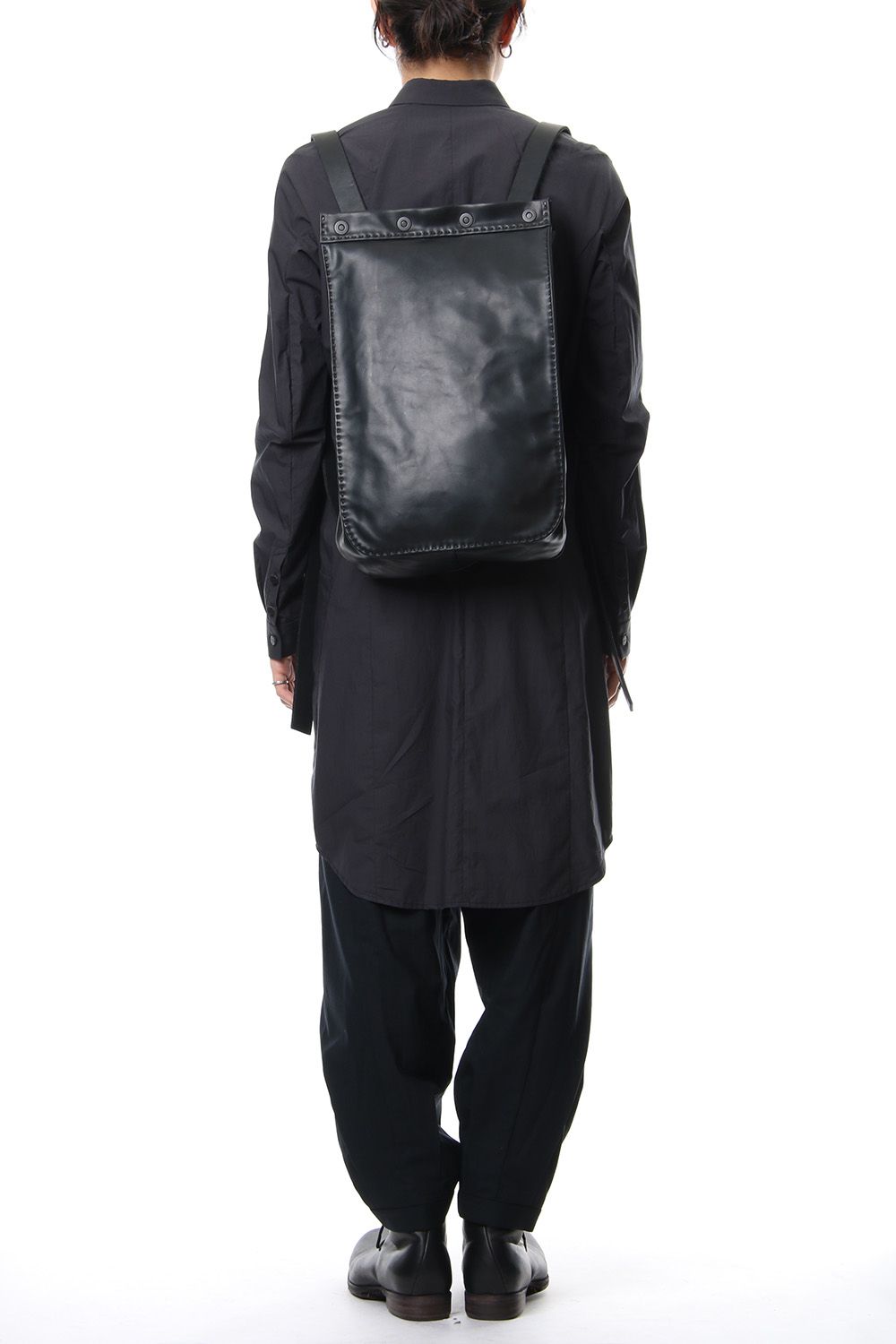 Leather Back Pack Guidi Calf