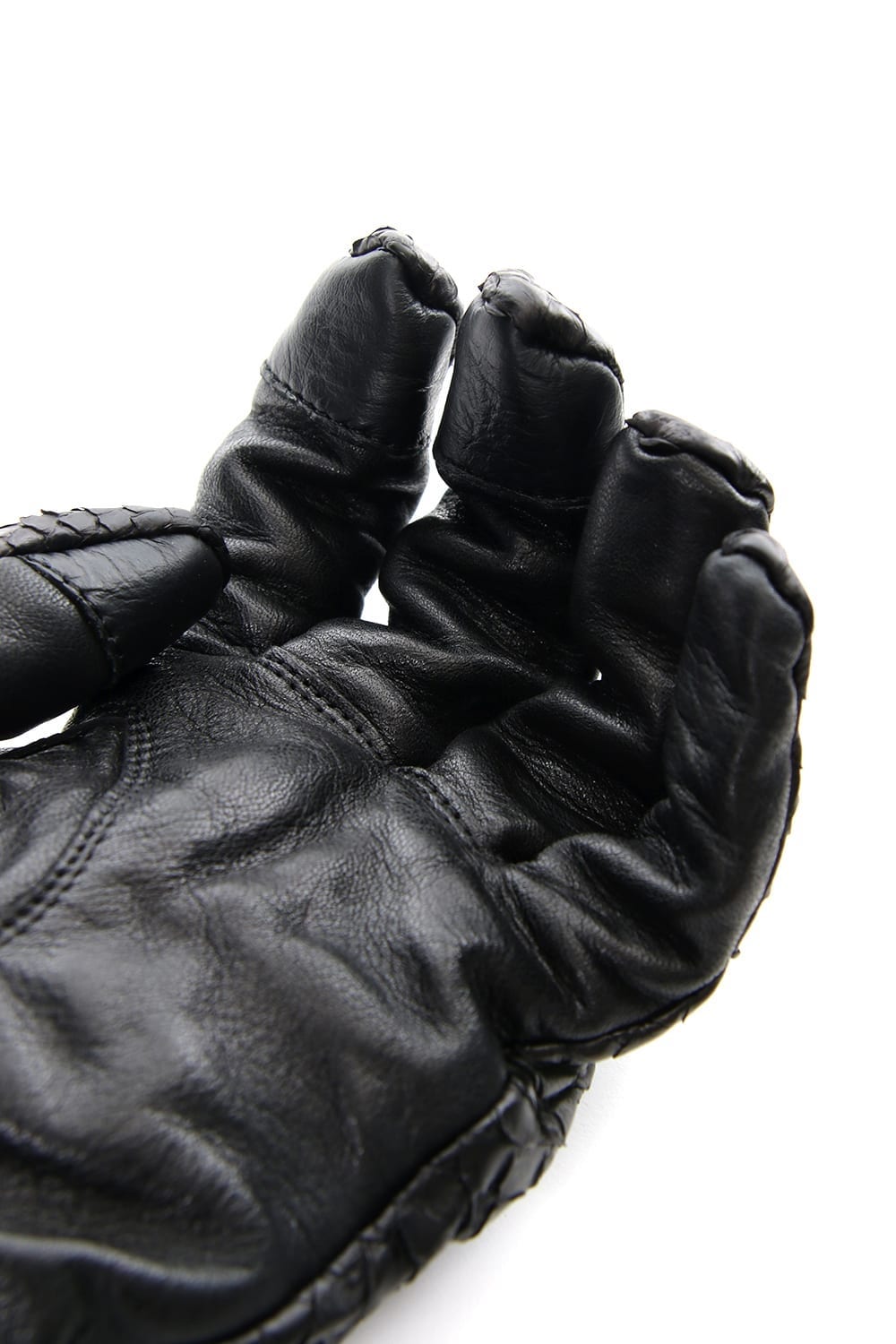 Python×Horse leather glove