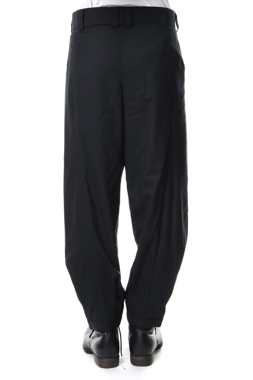 YOGA pants   wool super 140’s shadow stripe