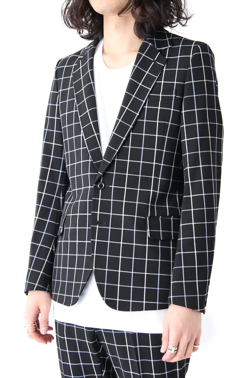 Tattersall Check Stretch 2B Jacket