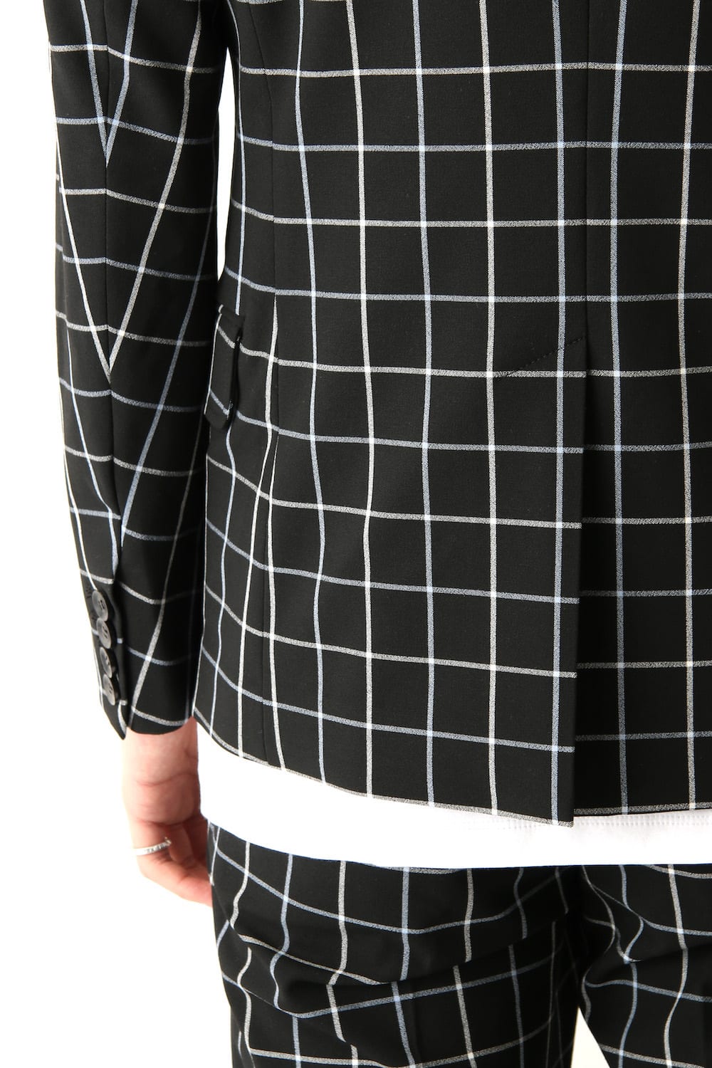 Tattersall Check Stretch 2B Jacket