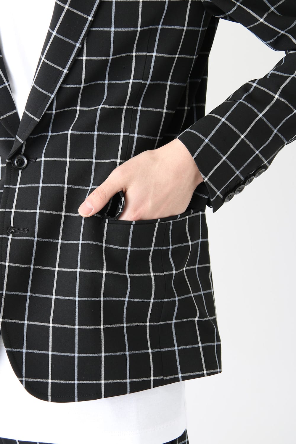 Tattersall Check Stretch 2B Jacket