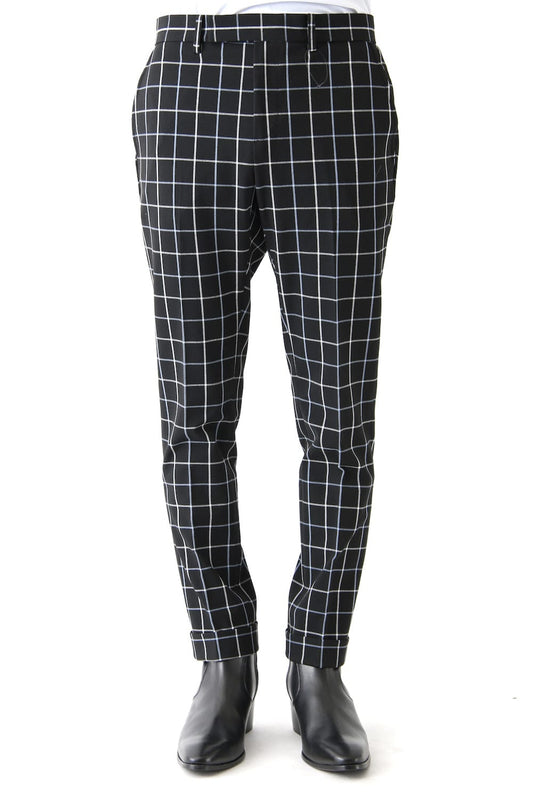 Tattersall Check Stretch Slacks