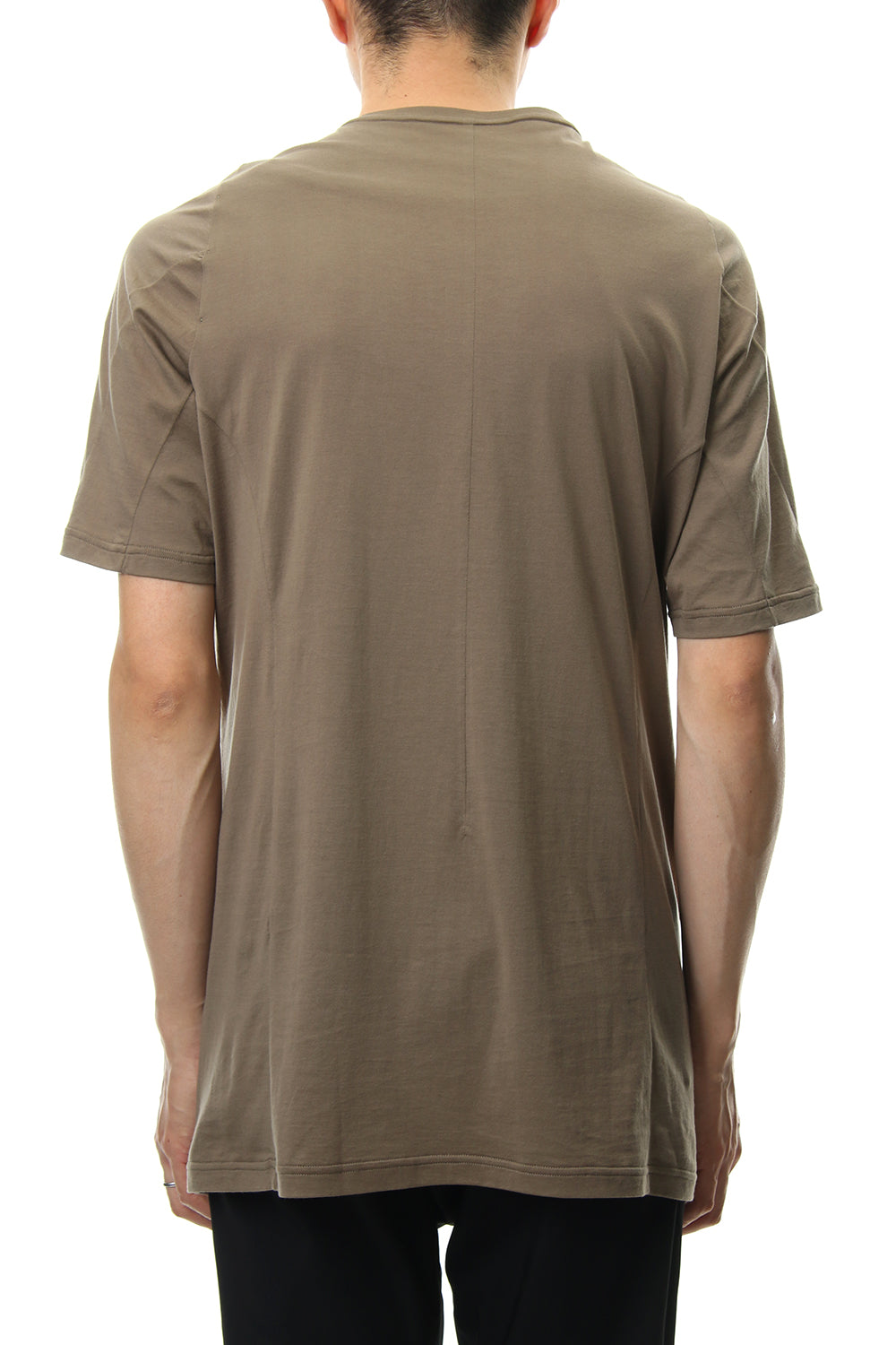 Short sleeve Indian cotton jersey ( SUVIN ) - Desert Gray