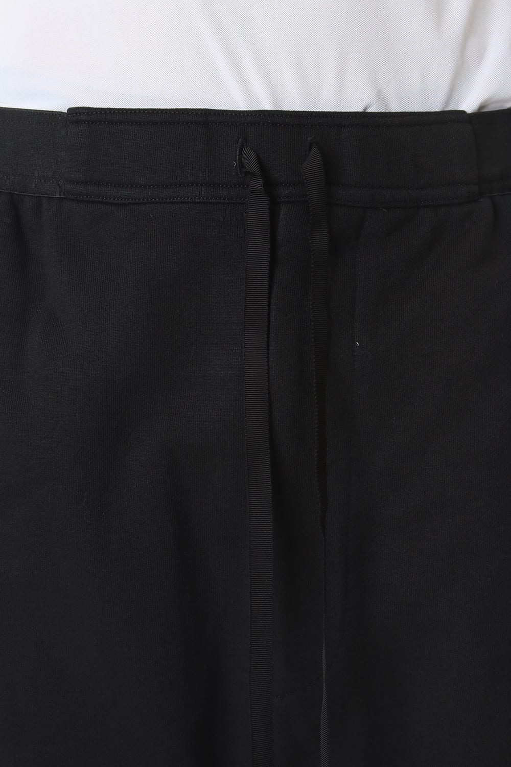 Middle fleece surrouel pants Black