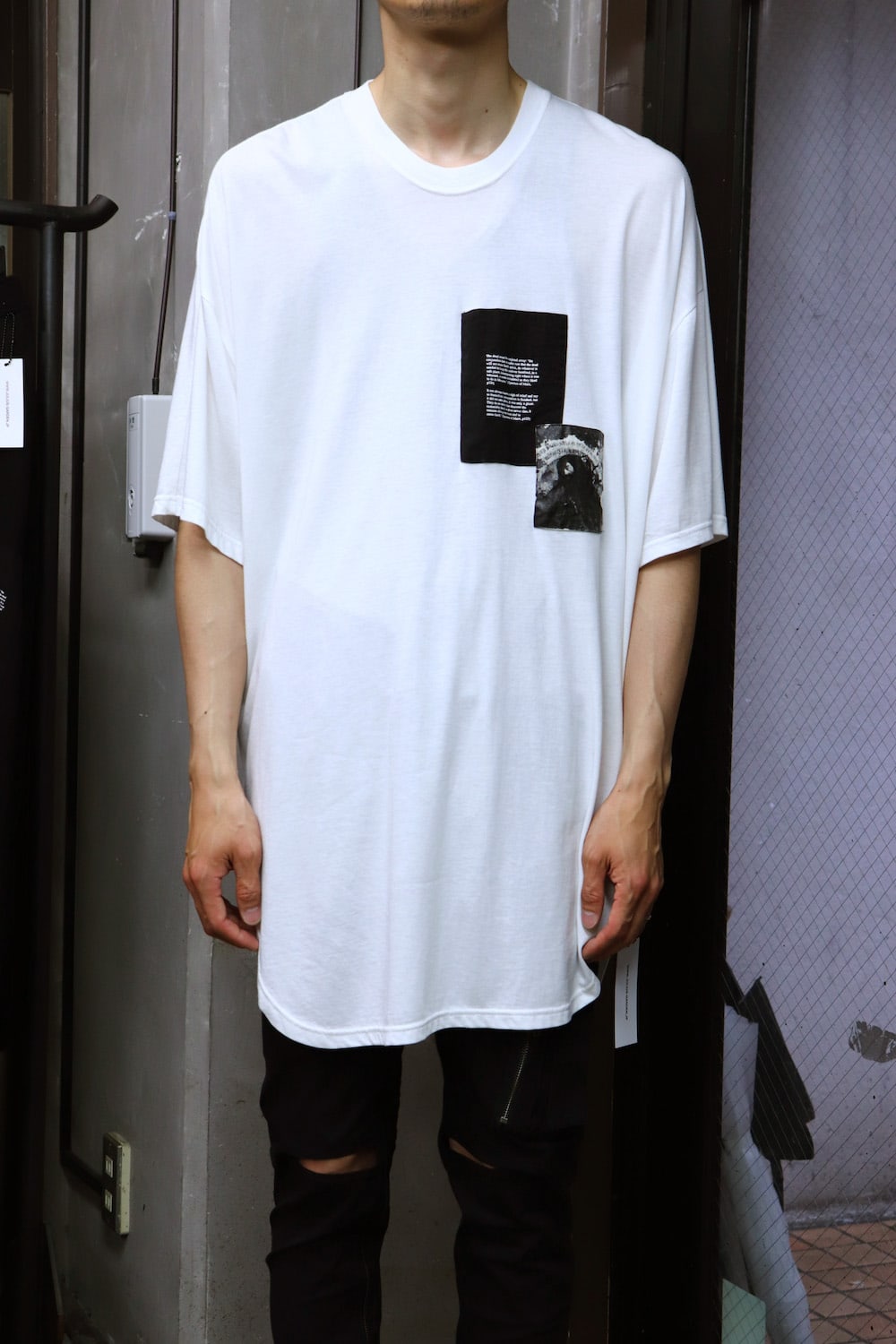 PATCH PRINT OS T-SHIRT White