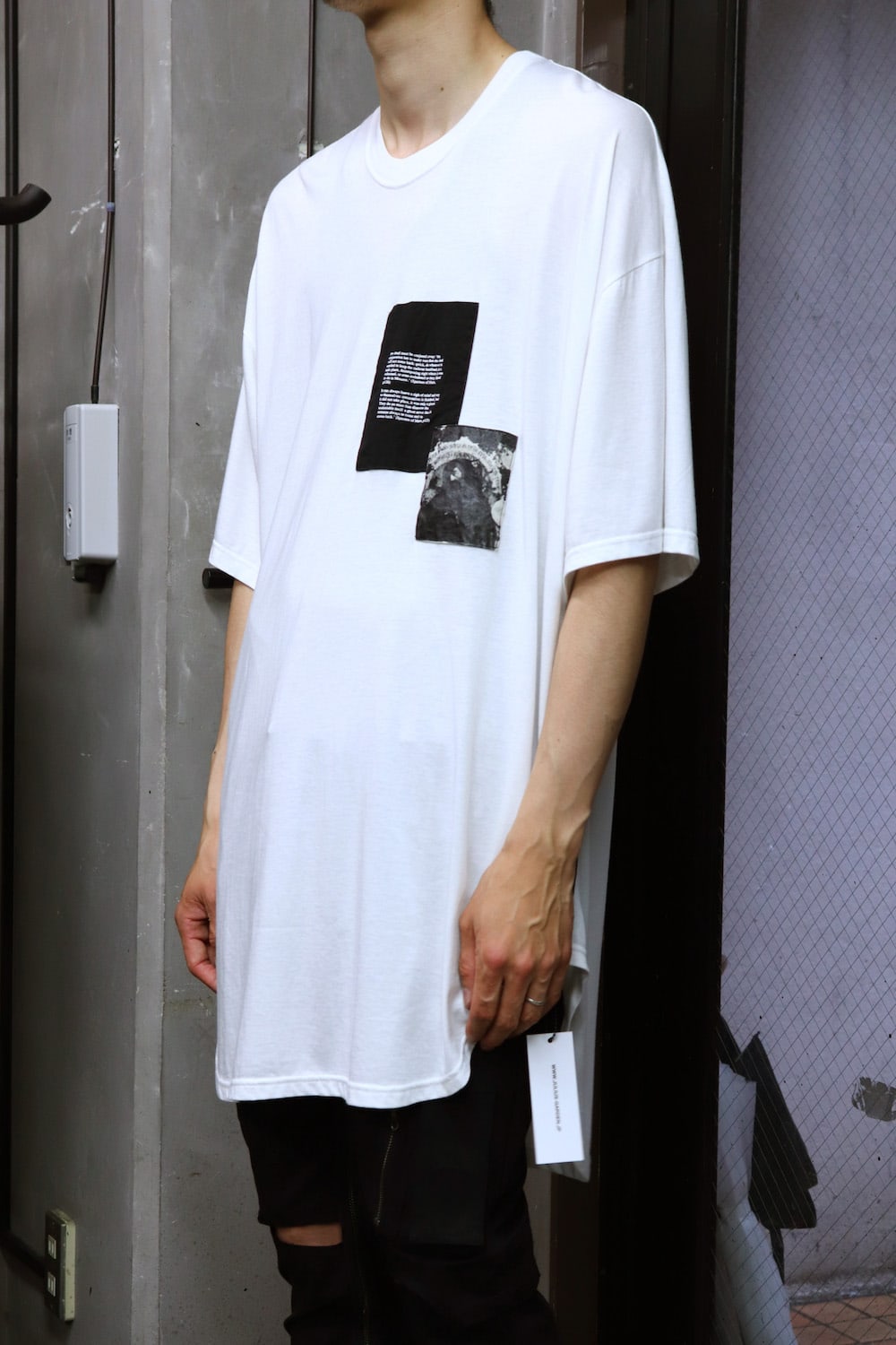 PATCH PRINT OS T-SHIRT White