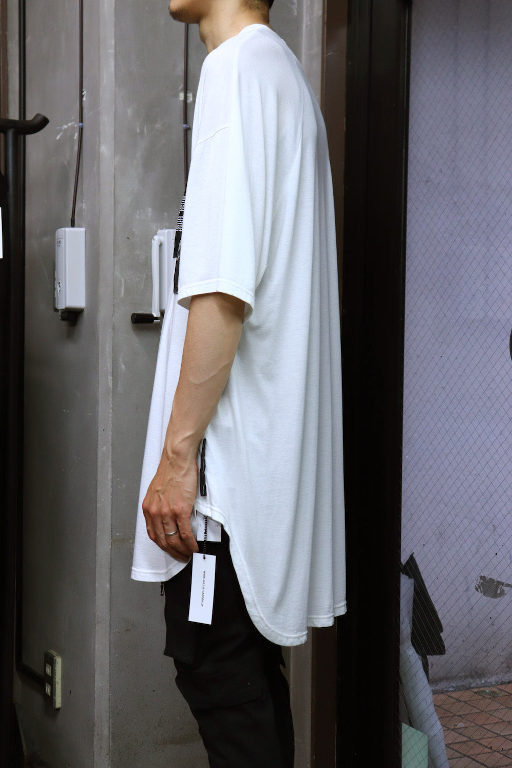 PATCH PRINT OS T-SHIRT White