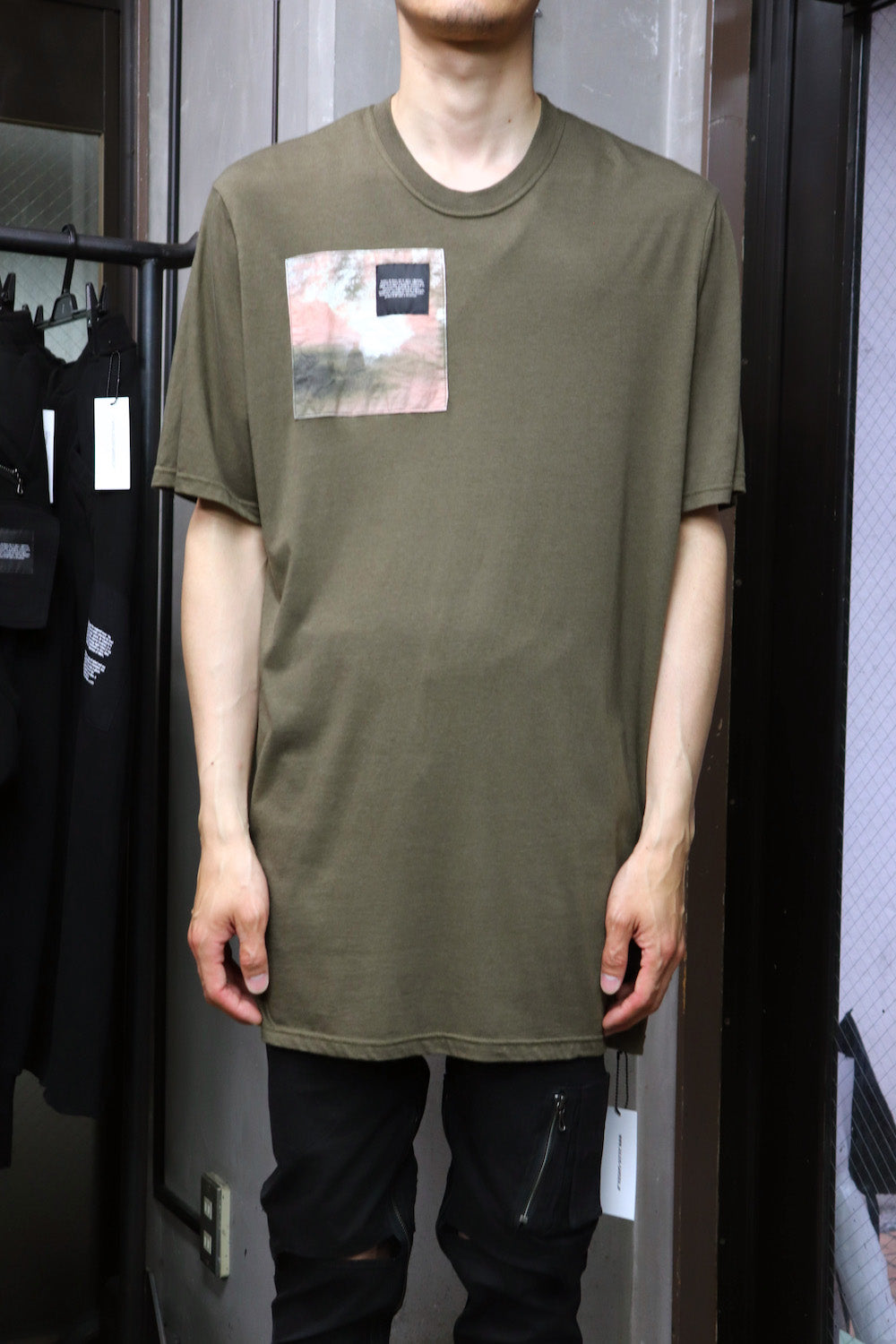 PATCH PRINT T-SHIRT Khaki