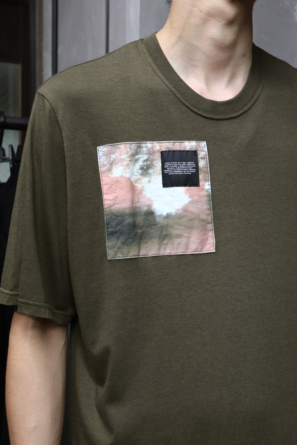 PATCH PRINT T-SHIRT Khaki