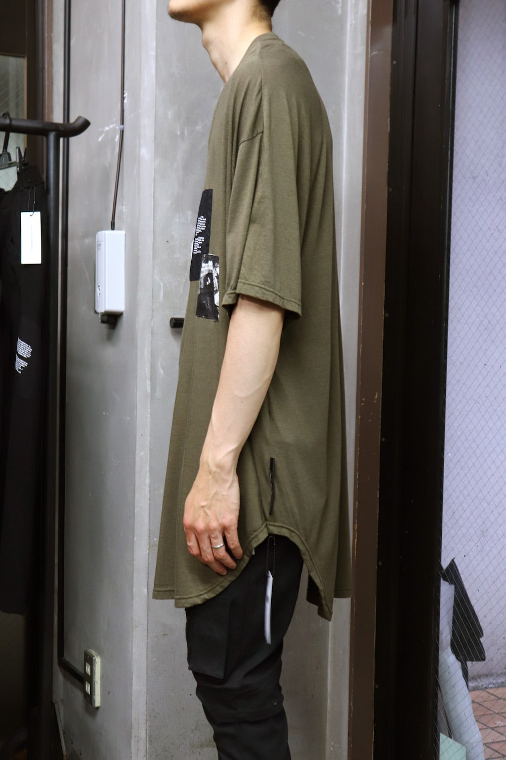 PATCH PRINT OS T-SHIRT Khaki