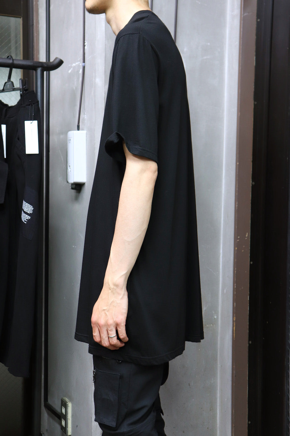 PATCH PRINT T-SHIRT Black