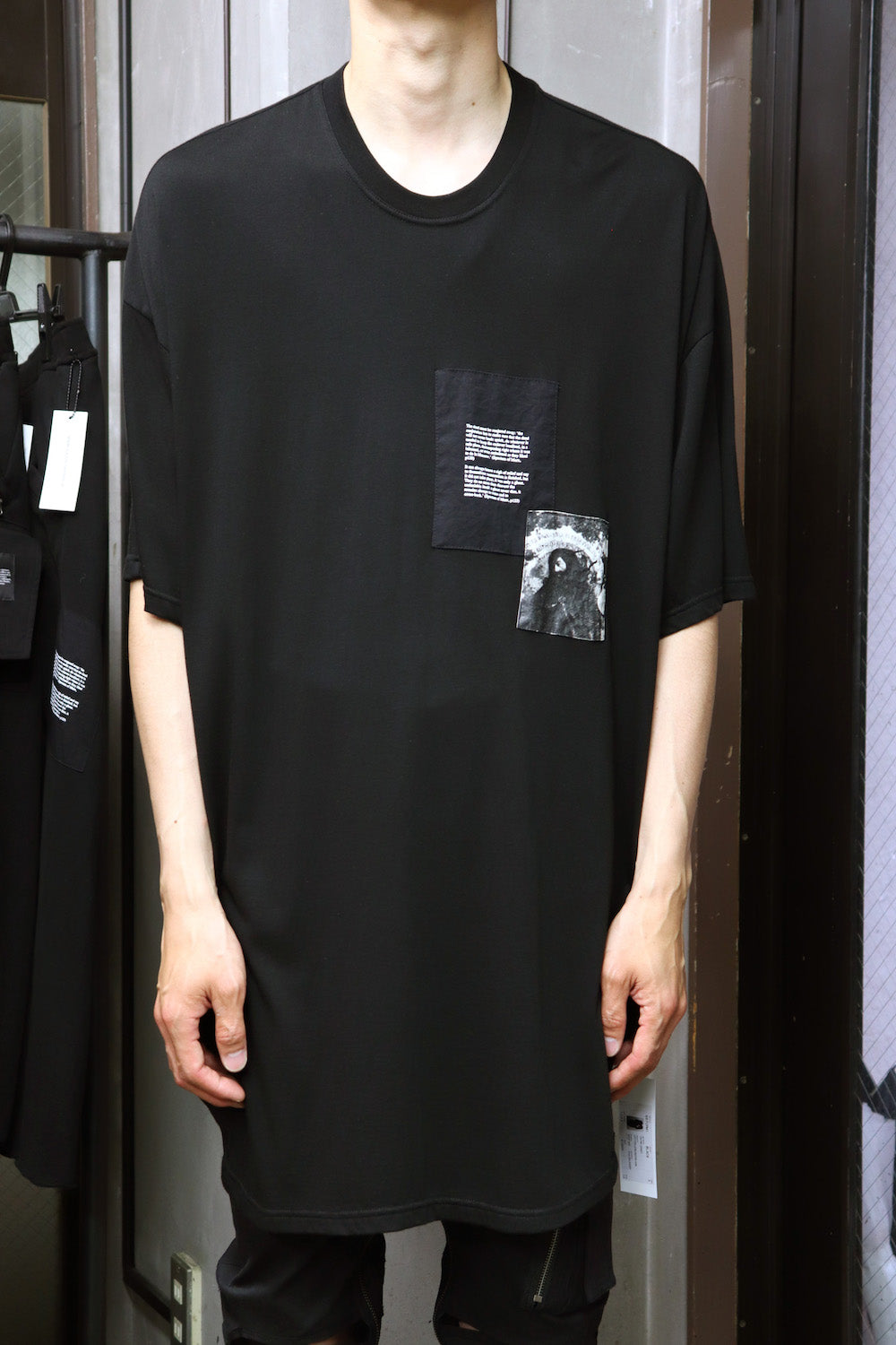 PATCH PRINT OS T-SHIRT Black