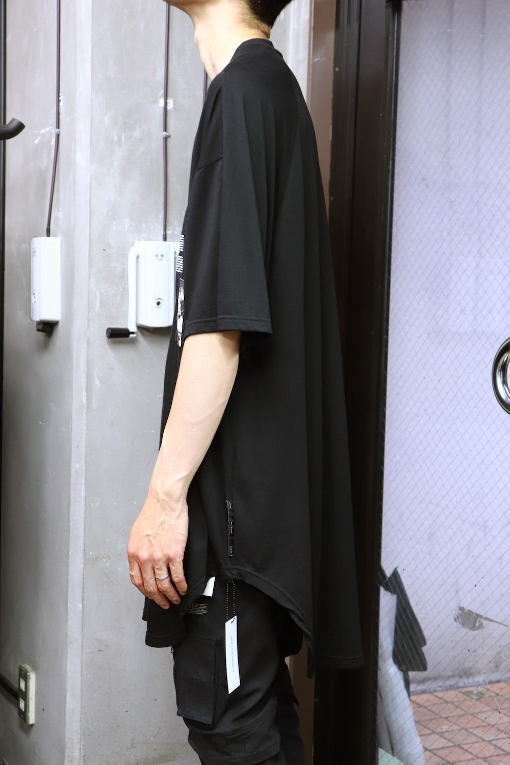 PATCH PRINT OS T-SHIRT Black