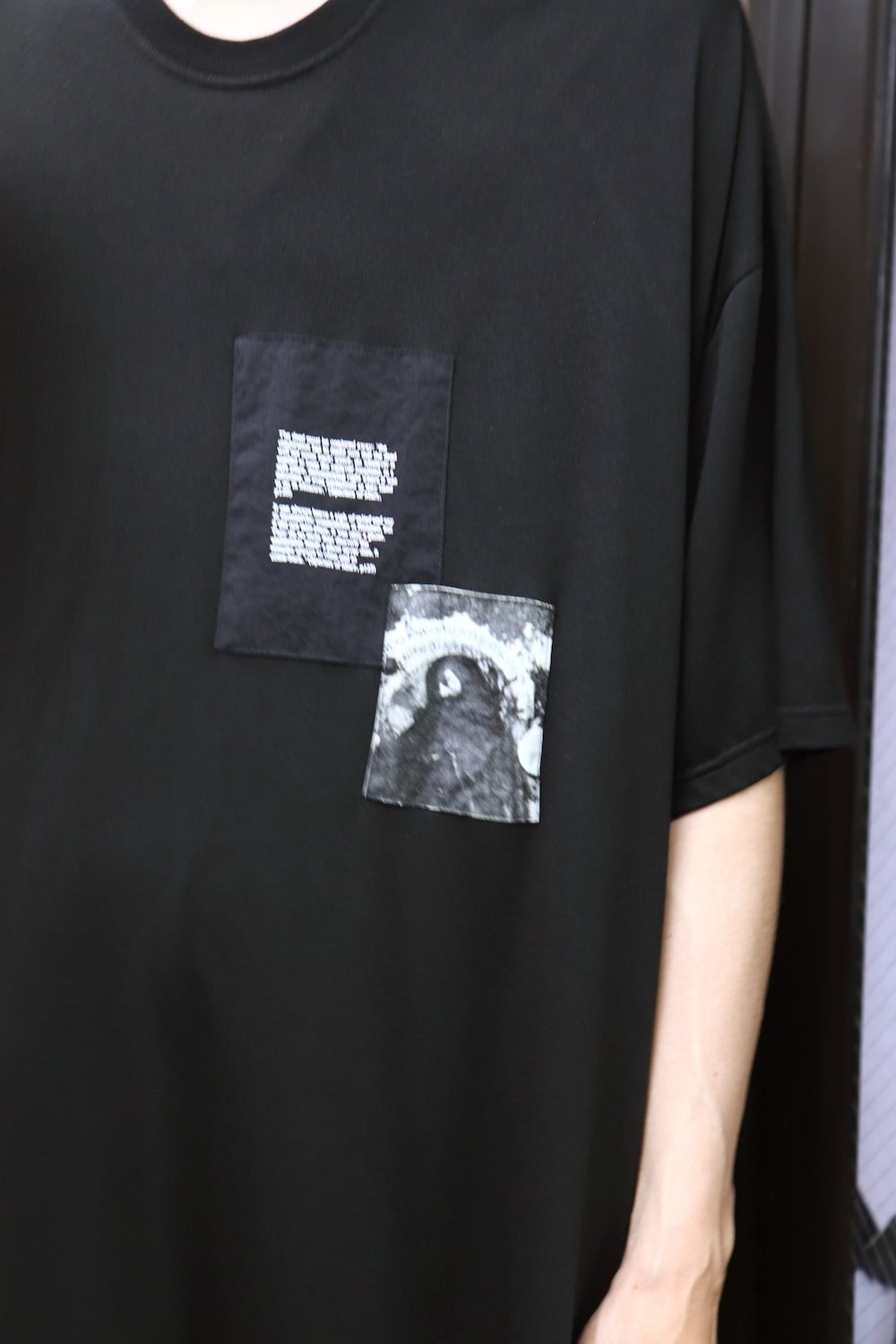 PATCH PRINT OS T-SHIRT Black