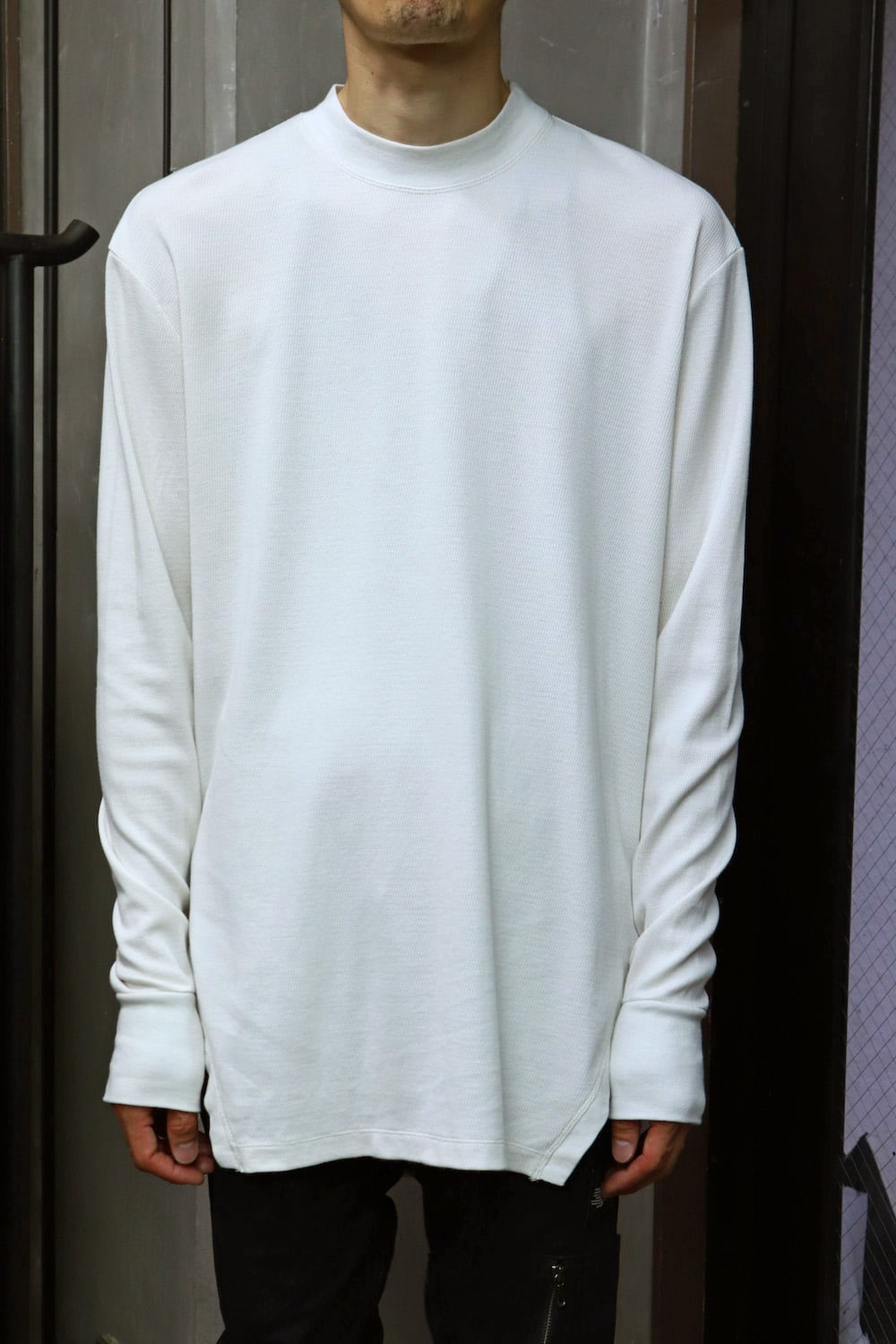 FRAMED HEM SHIRT Plaster