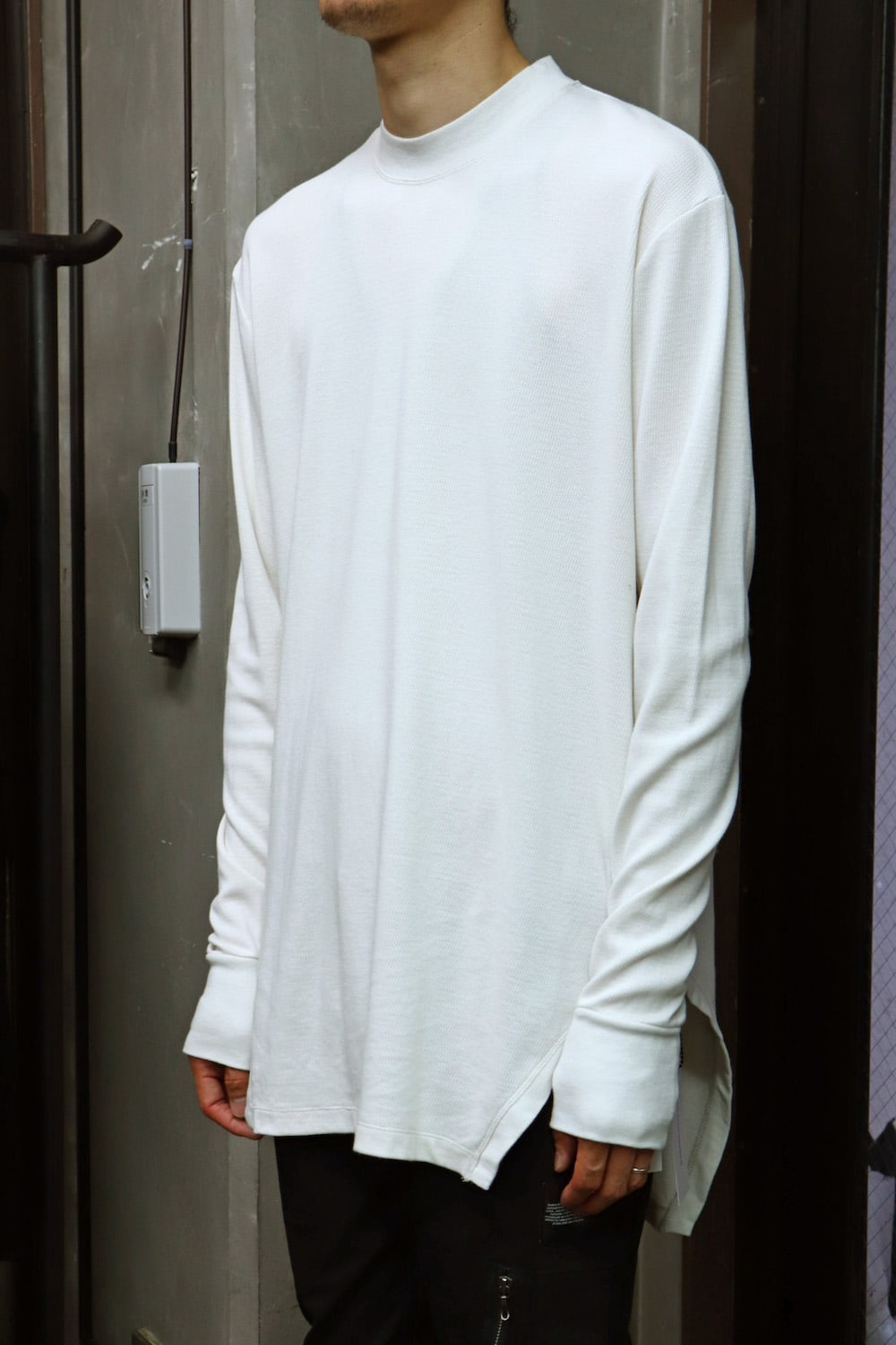 FRAMED HEM SHIRT Plaster