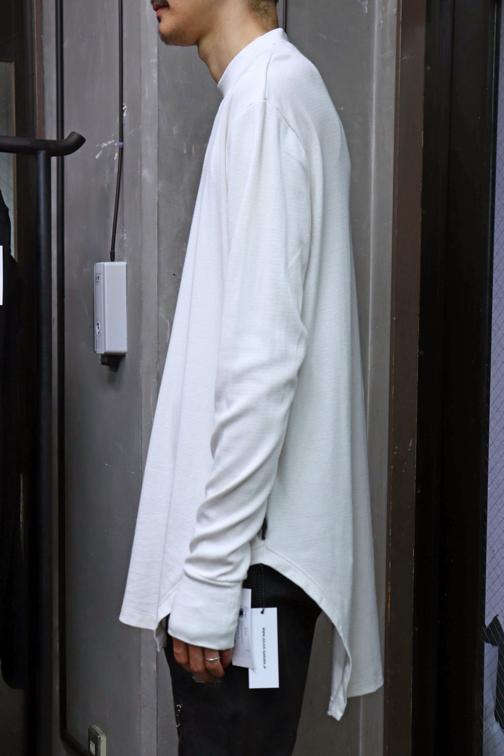 FRAMED HEM SHIRT Plaster