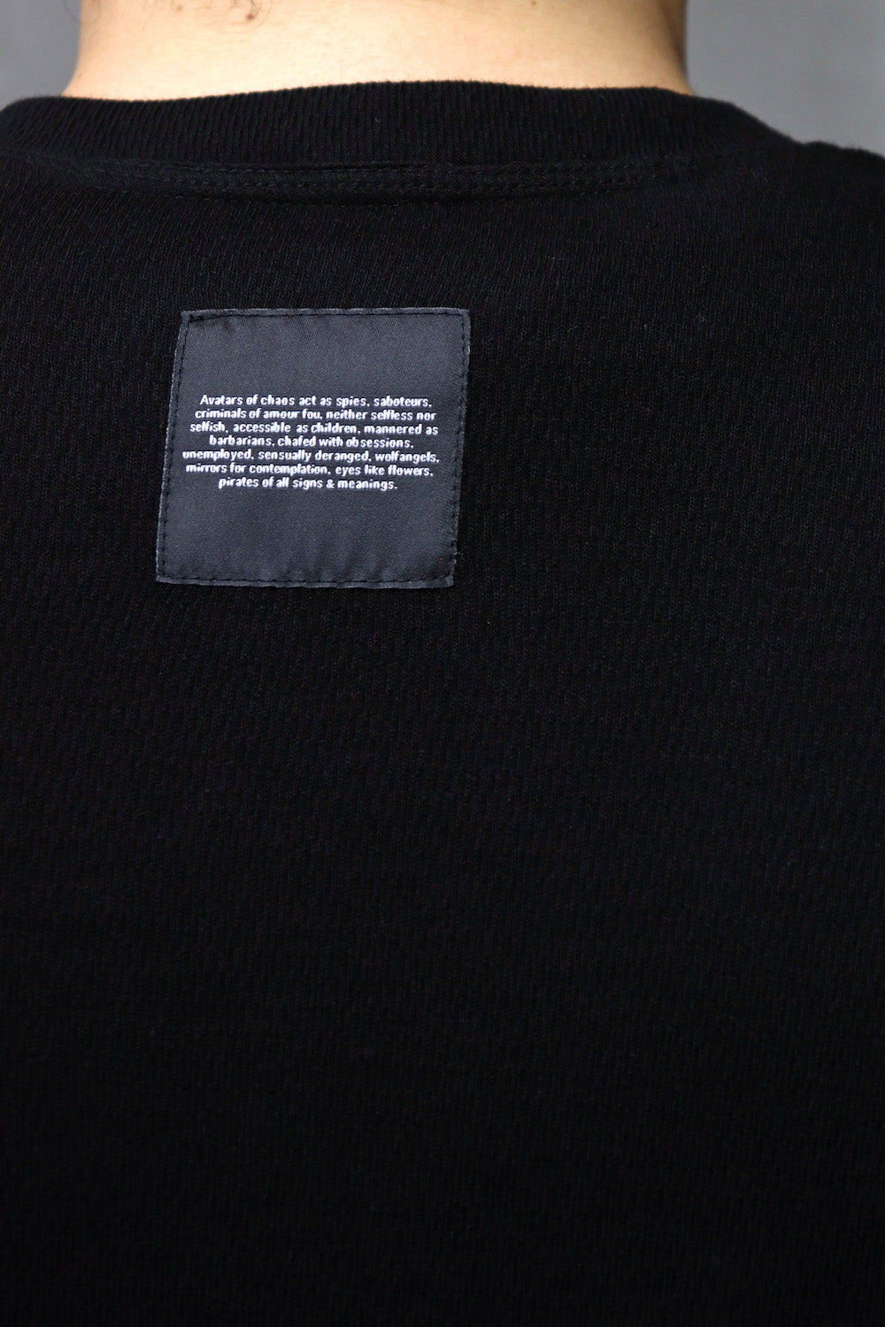 FRAMED HEM CARDIGAN Black