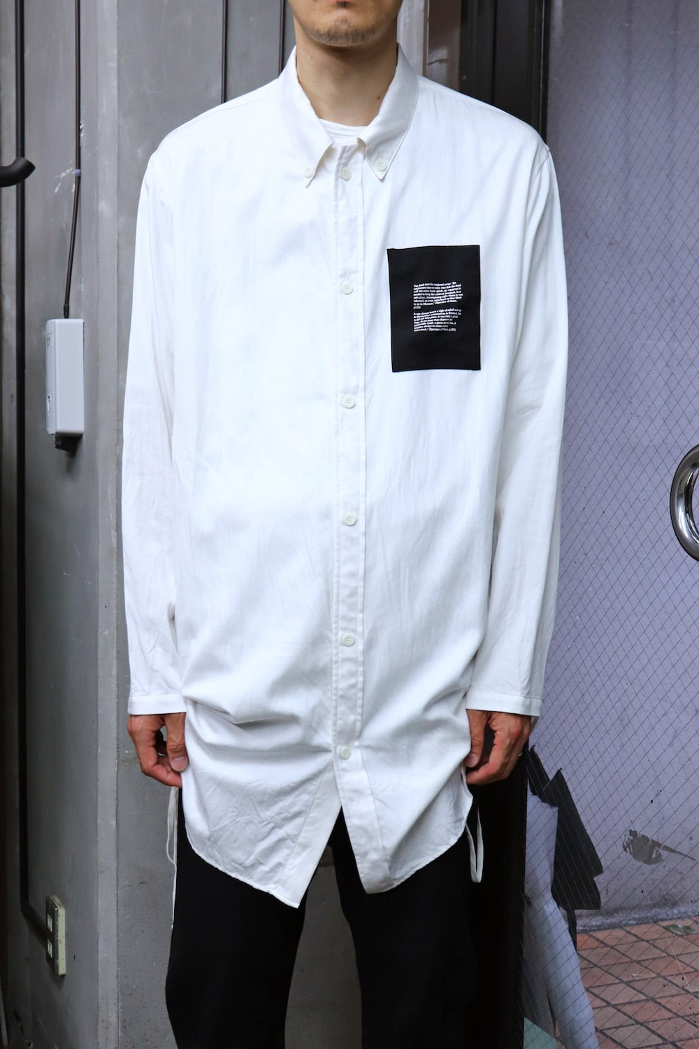 DRAWCORD LONG SHIRT Off