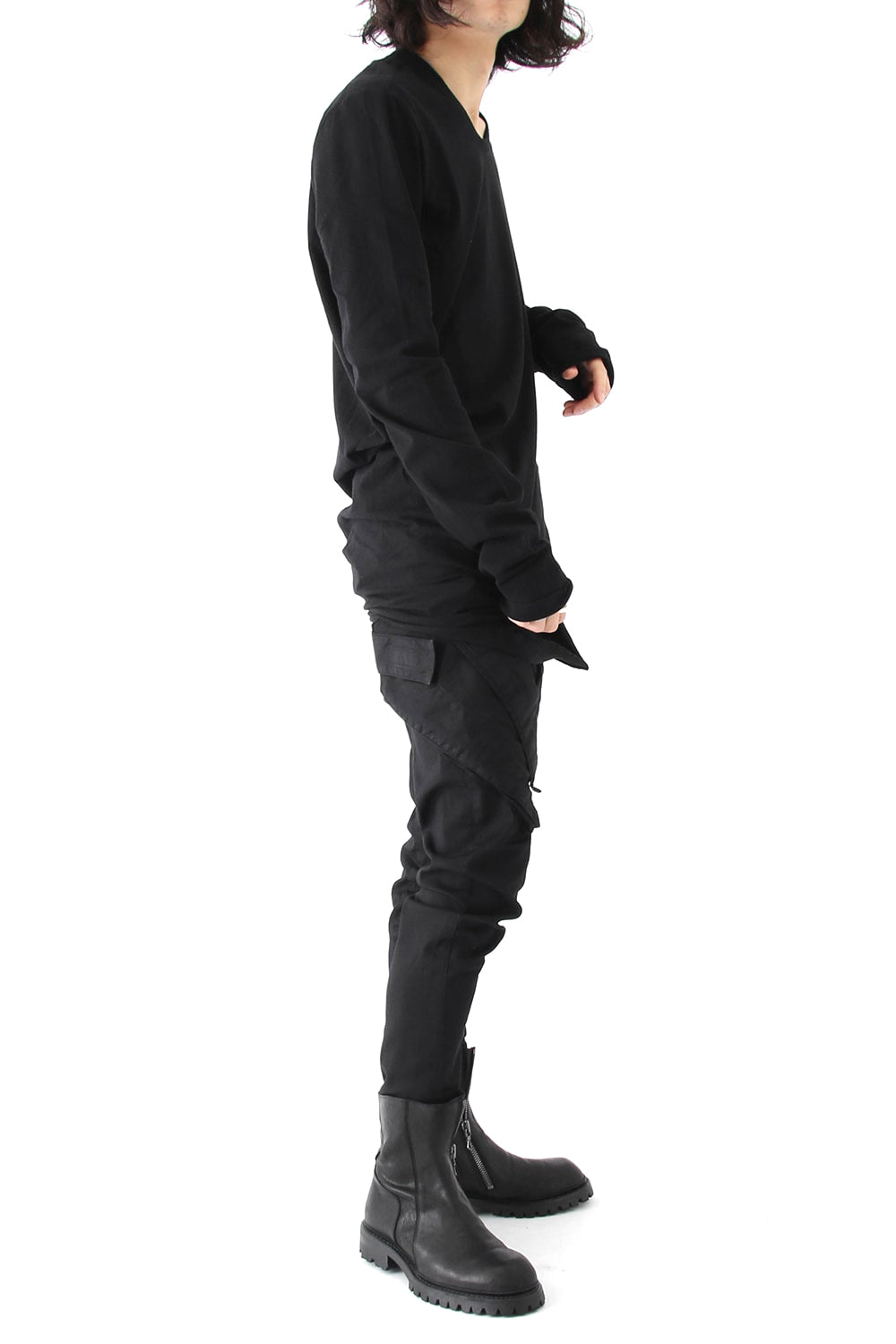 VERTICAL GASMASK CARGO PANTS