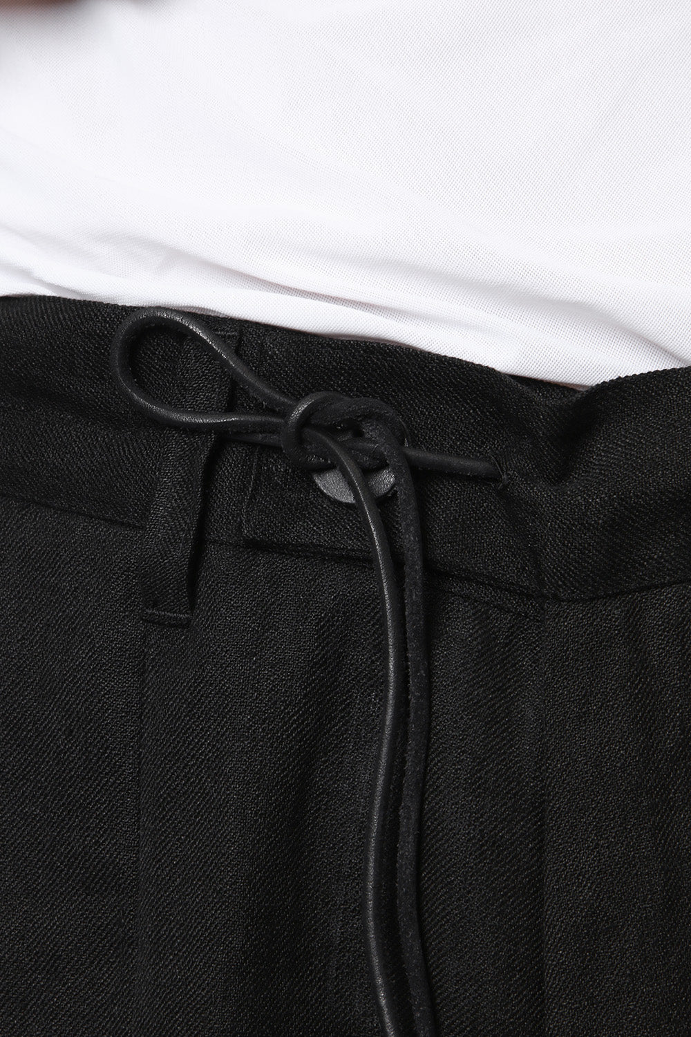 Linen tack tapered cropped pants - ST107-0049S