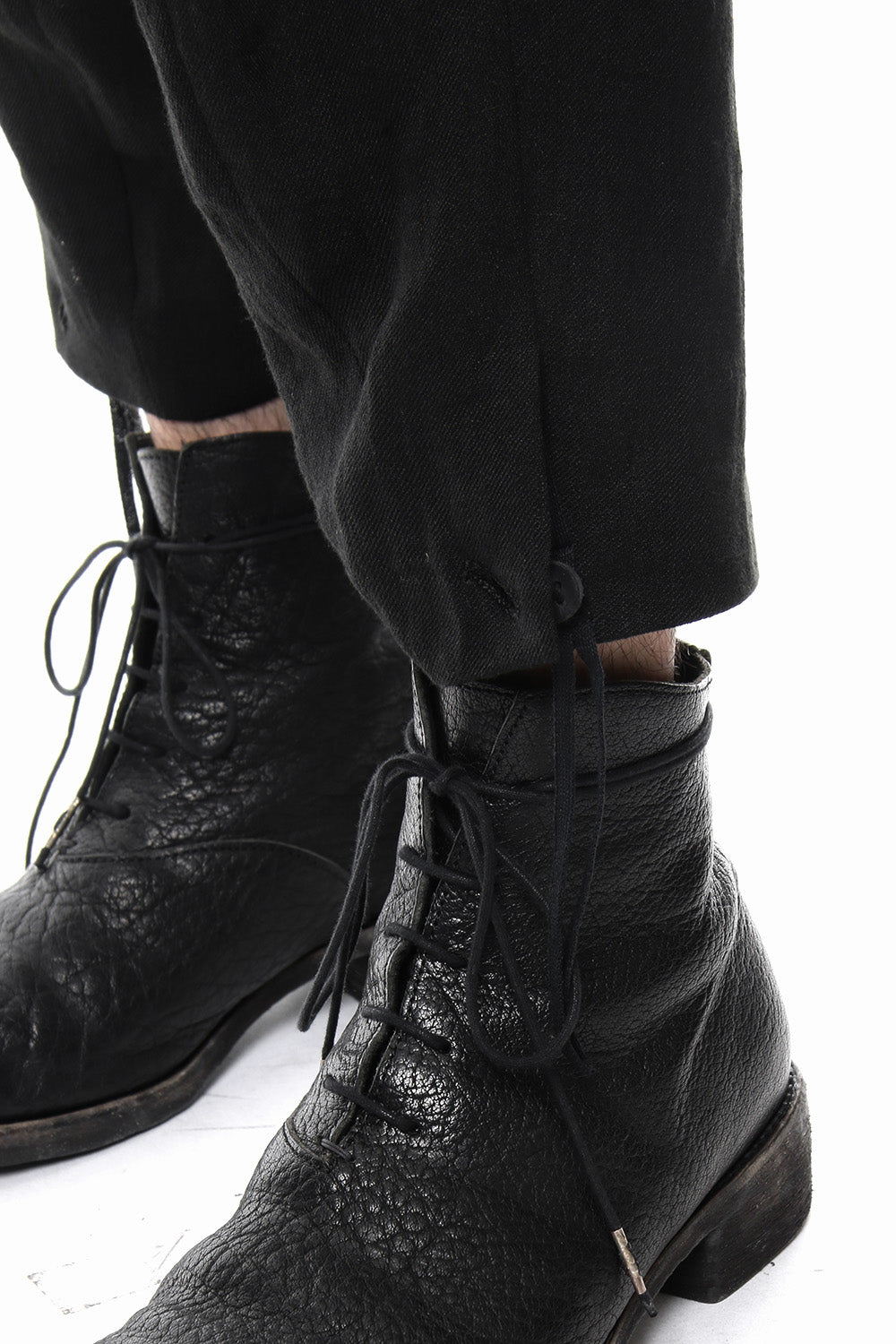 Linen tack tapered cropped pants - ST107-0049S