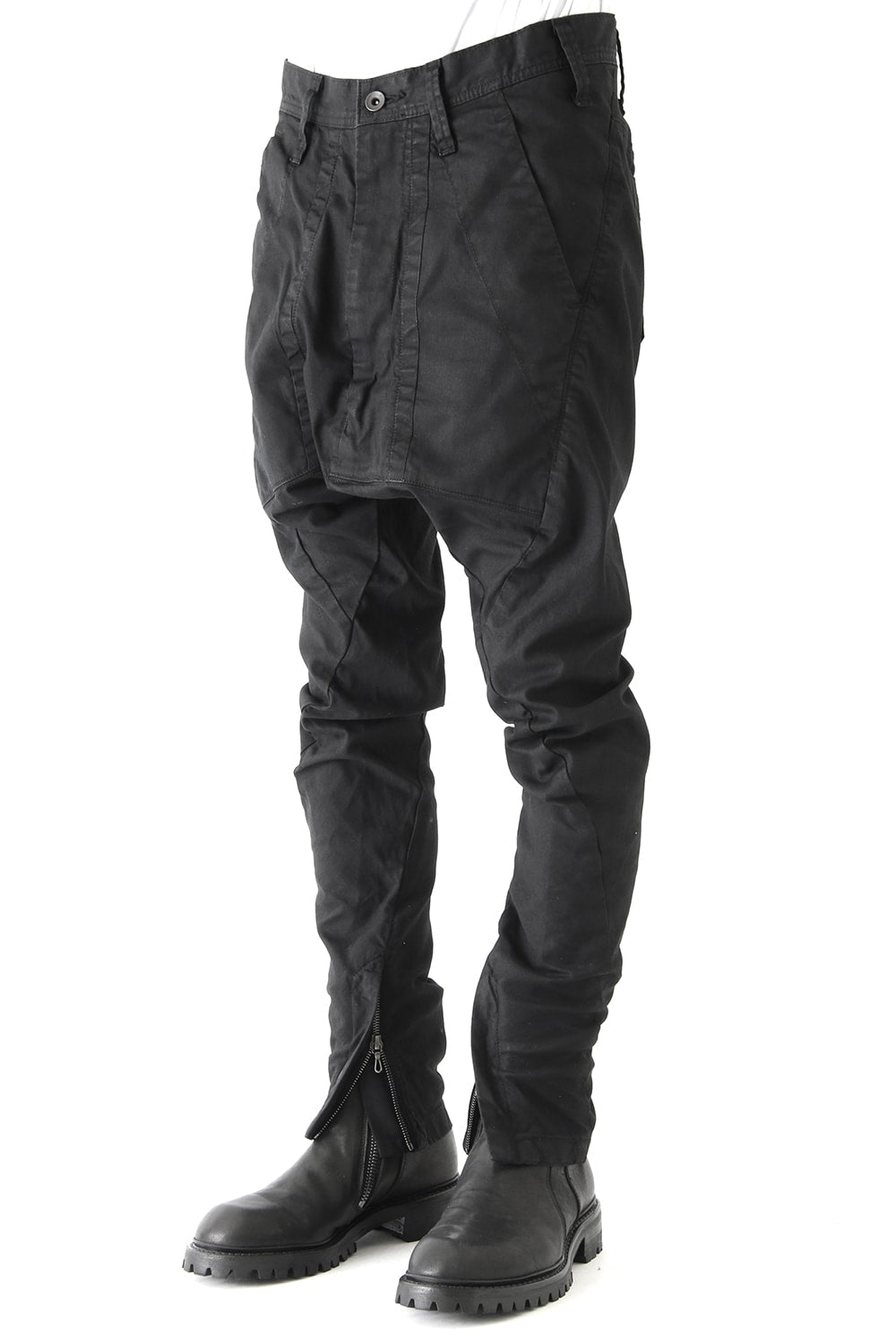 SEAMED FRONT CROTCH PANTS