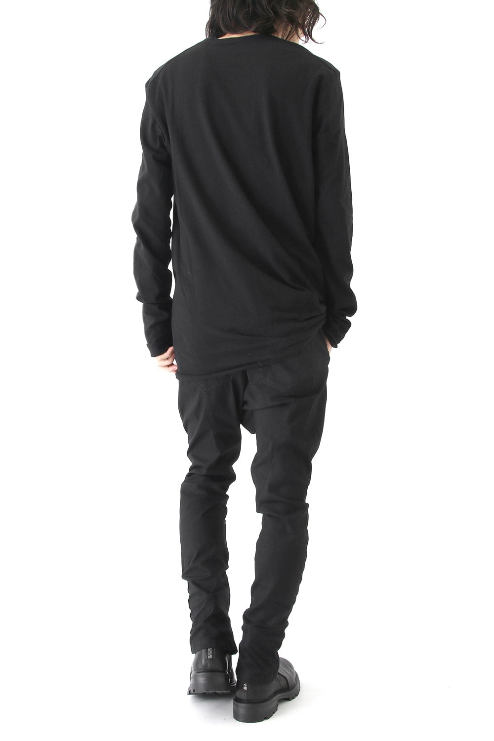 SEAMED FRONT CROTCH PANTS