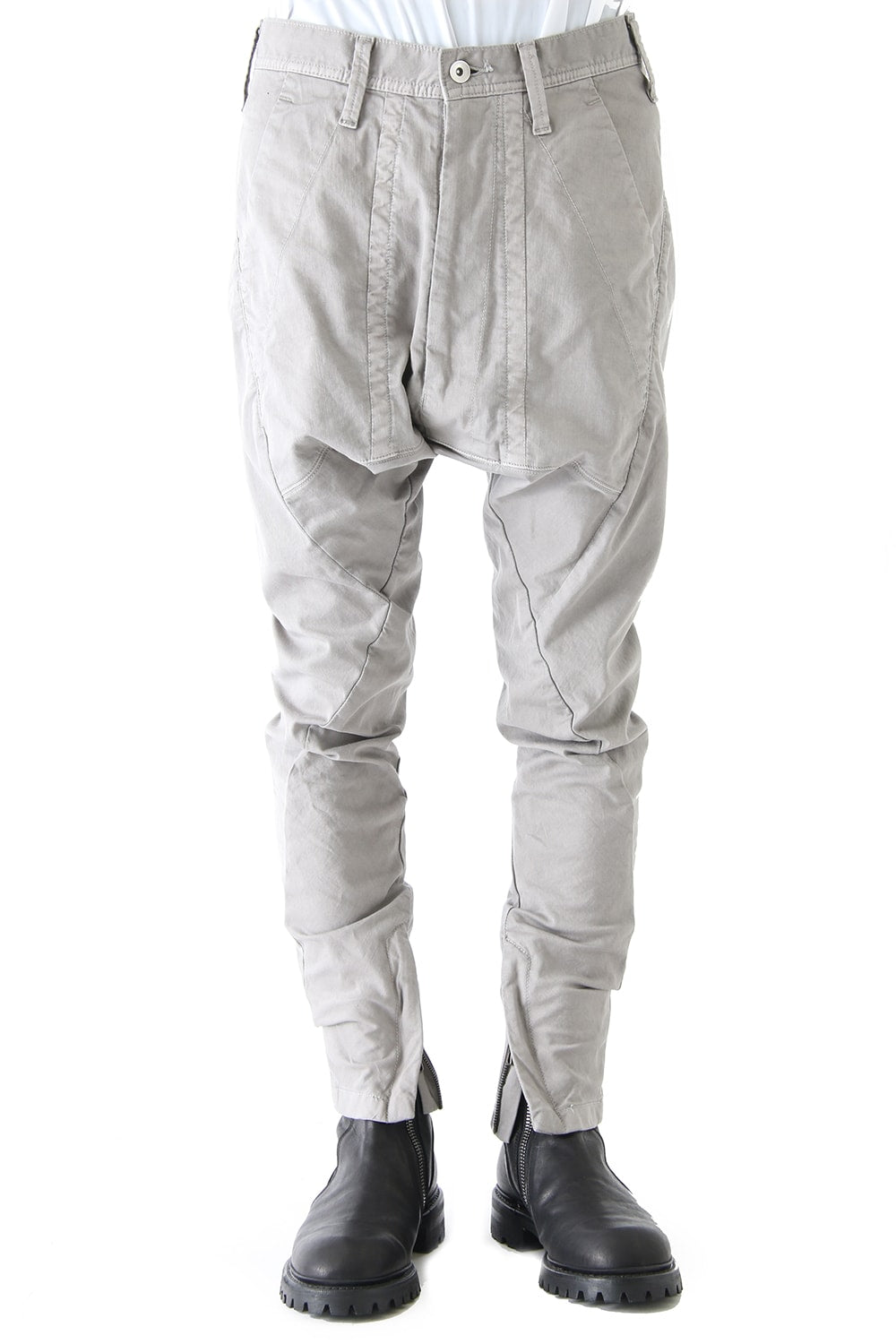 SEAMED FRONT CROTCH PANTS