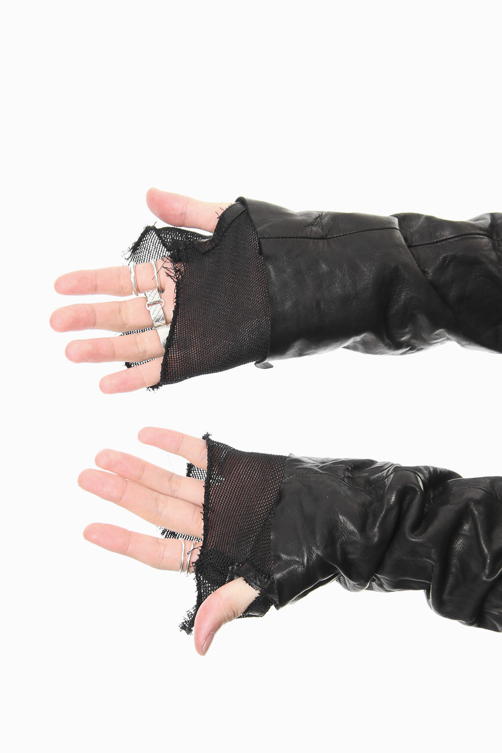 Horse leather zip up cardigan - ST105-0029S