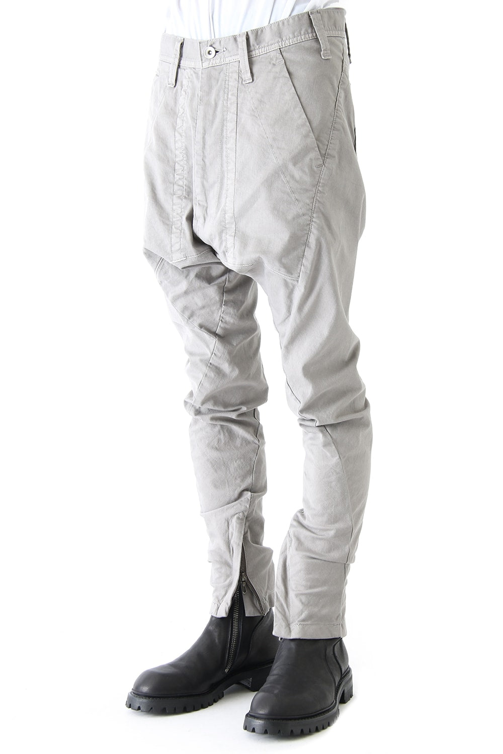 SEAMED FRONT CROTCH PANTS