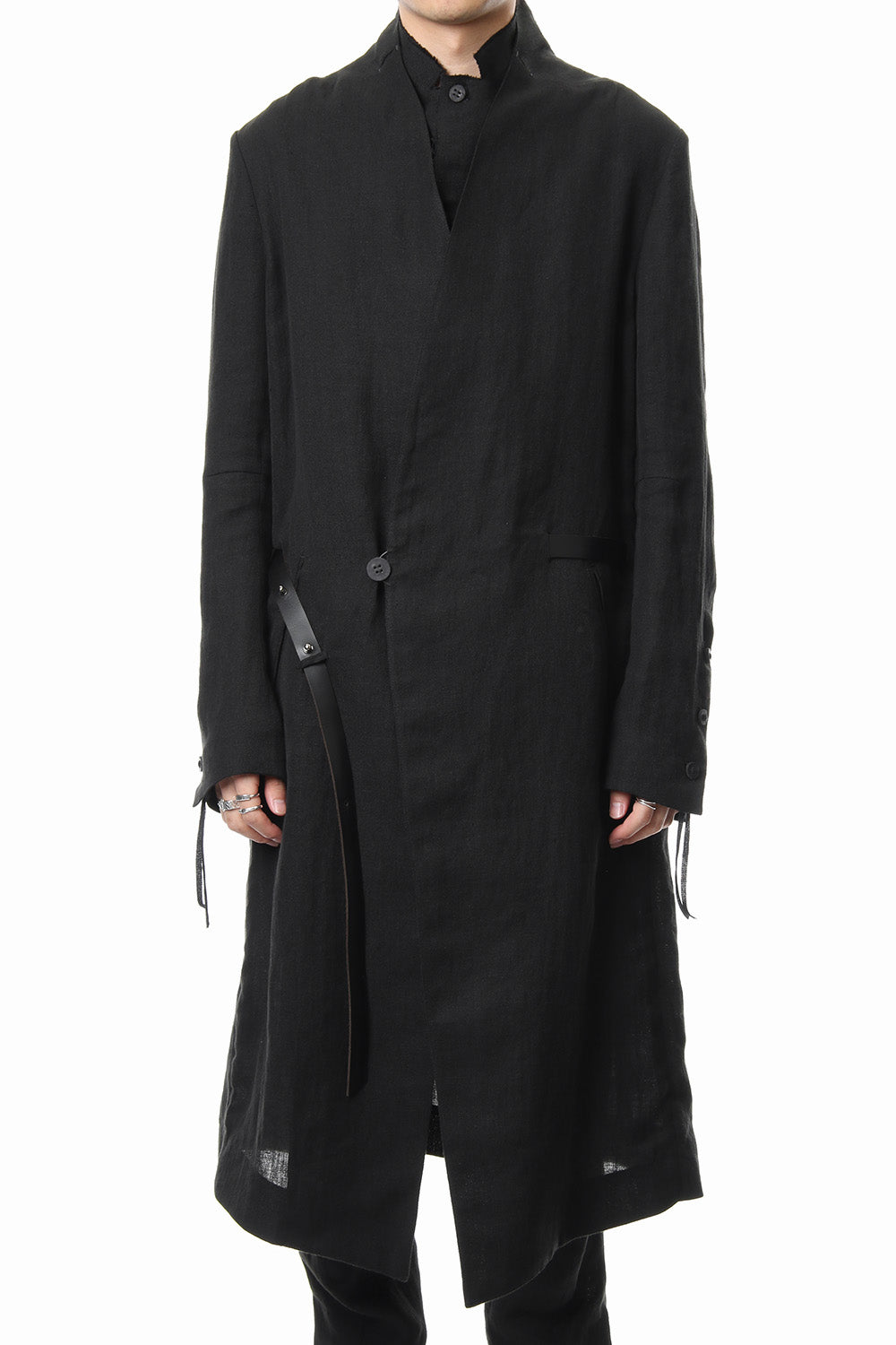 Linen gown coat - ST106-0019S