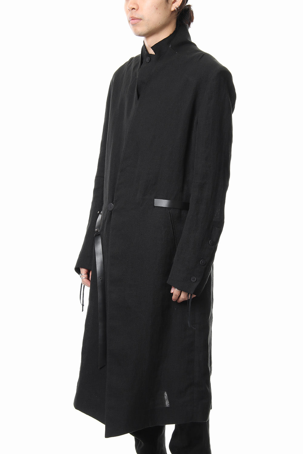 Linen gown coat - ST106-0019S