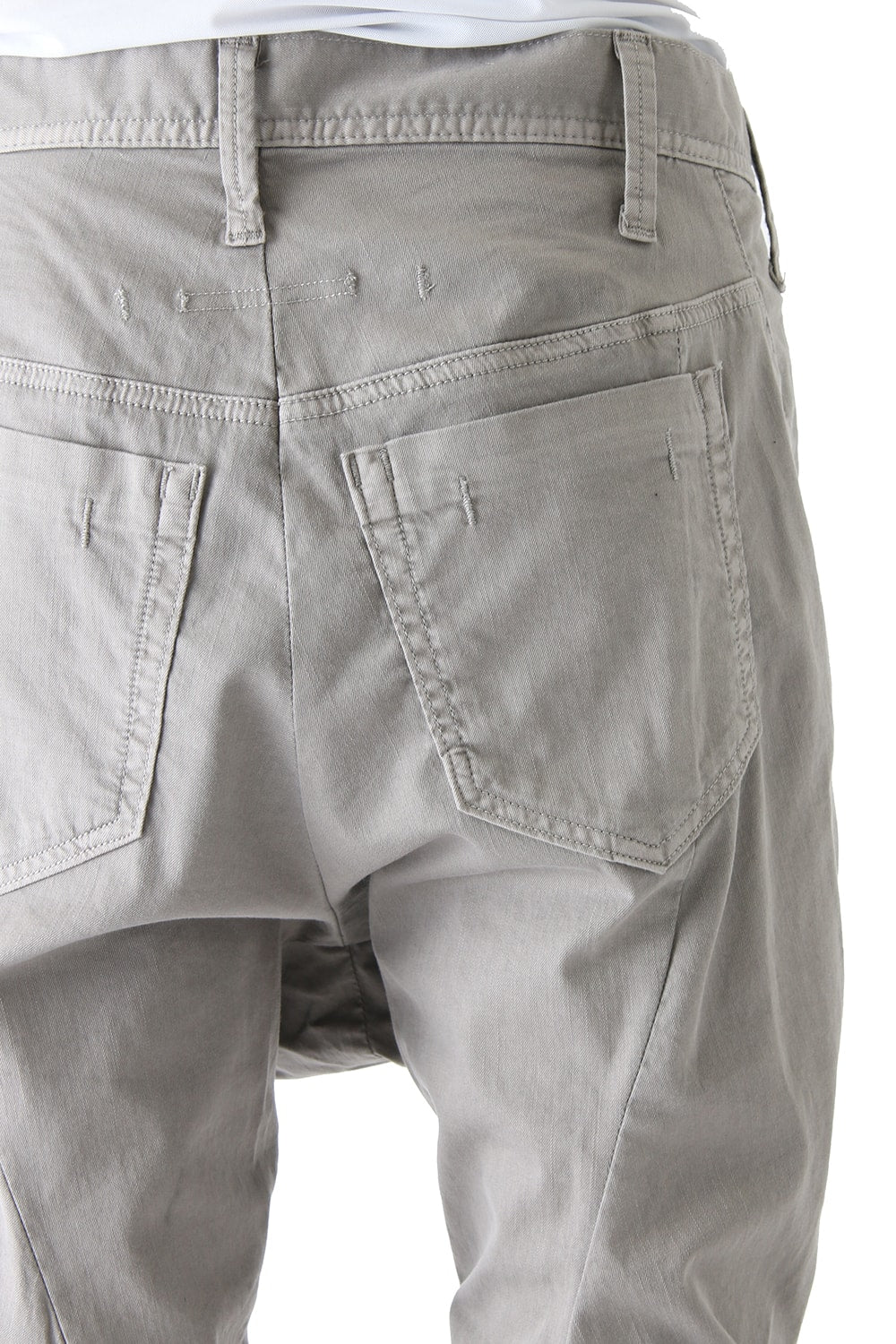 SEAMED FRONT CROTCH PANTS