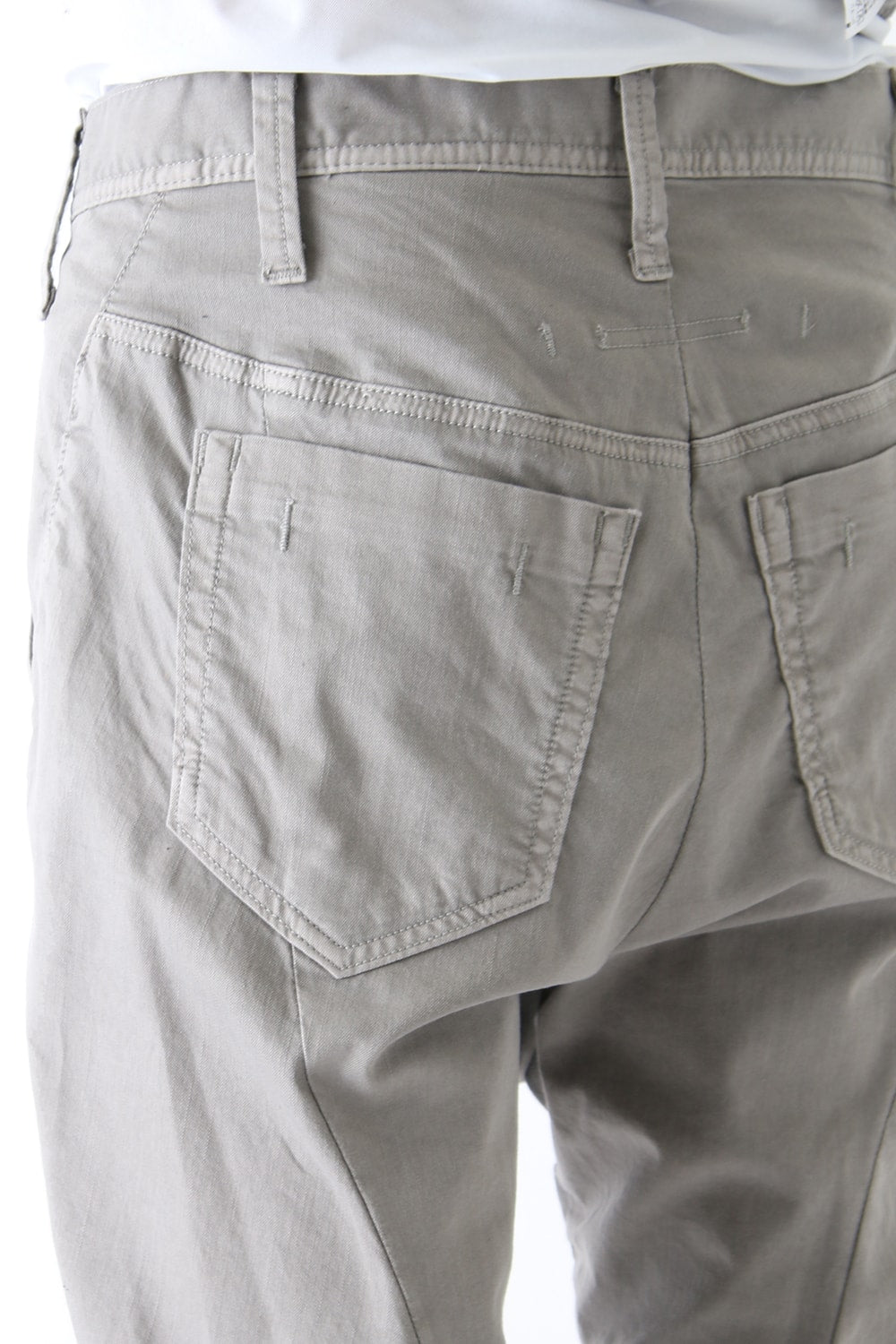 SEAMED FRONT CROTCH PANTS