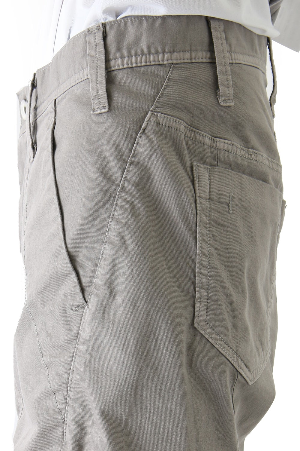 SEAMED FRONT CROTCH PANTS